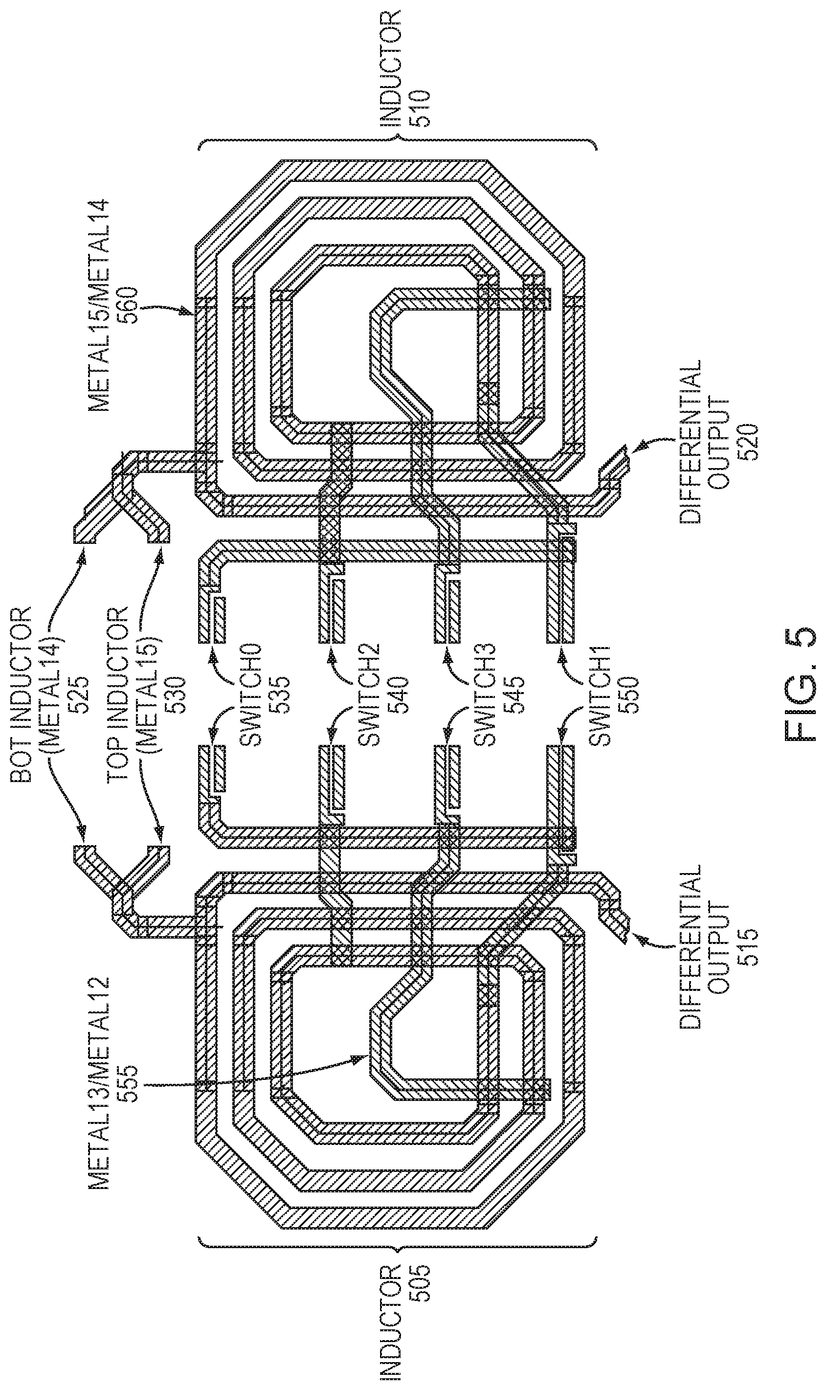 Patent US12107544 Figure 5 – Clock buffer inductor