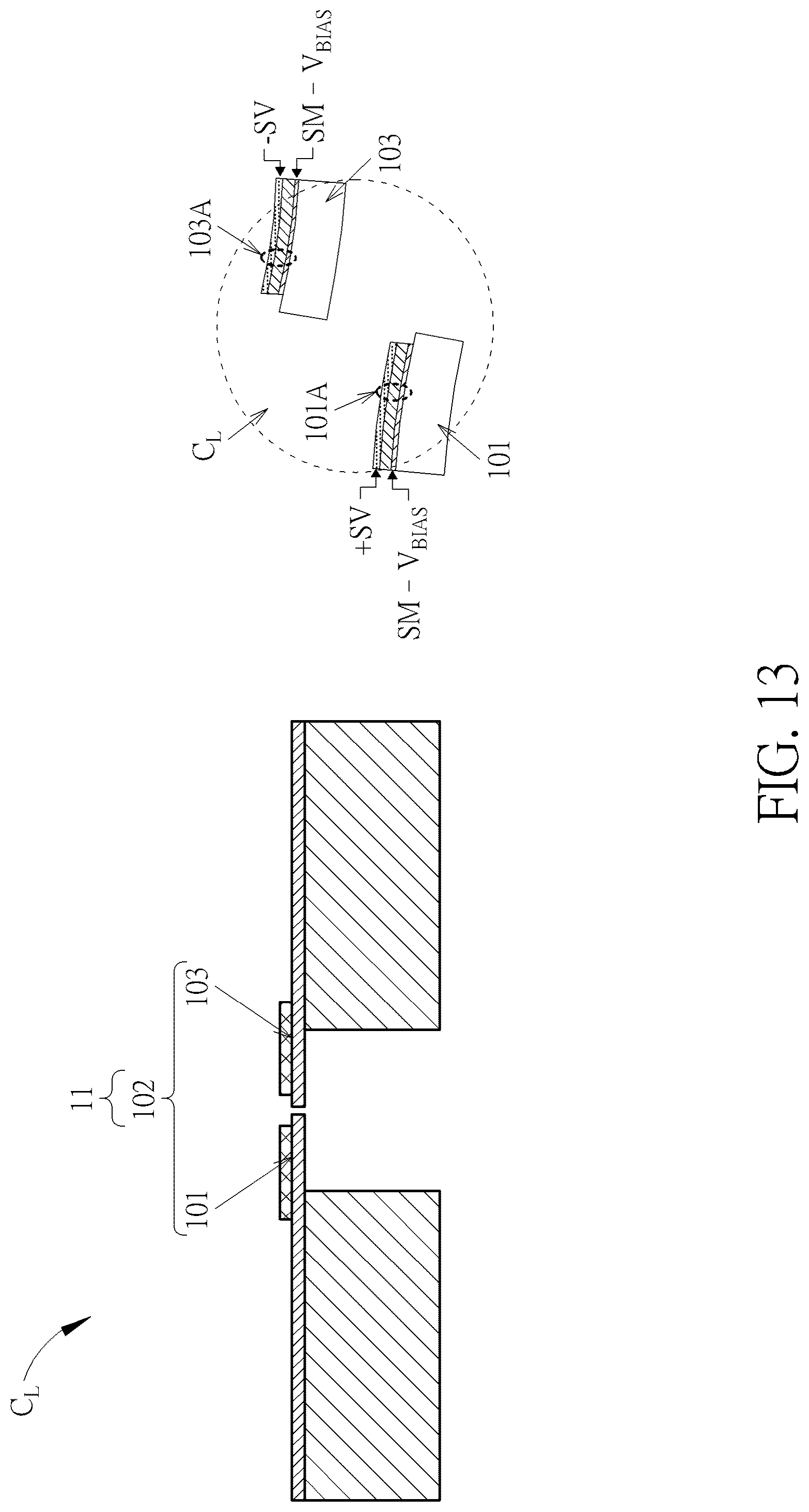 Patent US12107546 Figure 13 – Driving circuit producing DSB-SC modulation signal