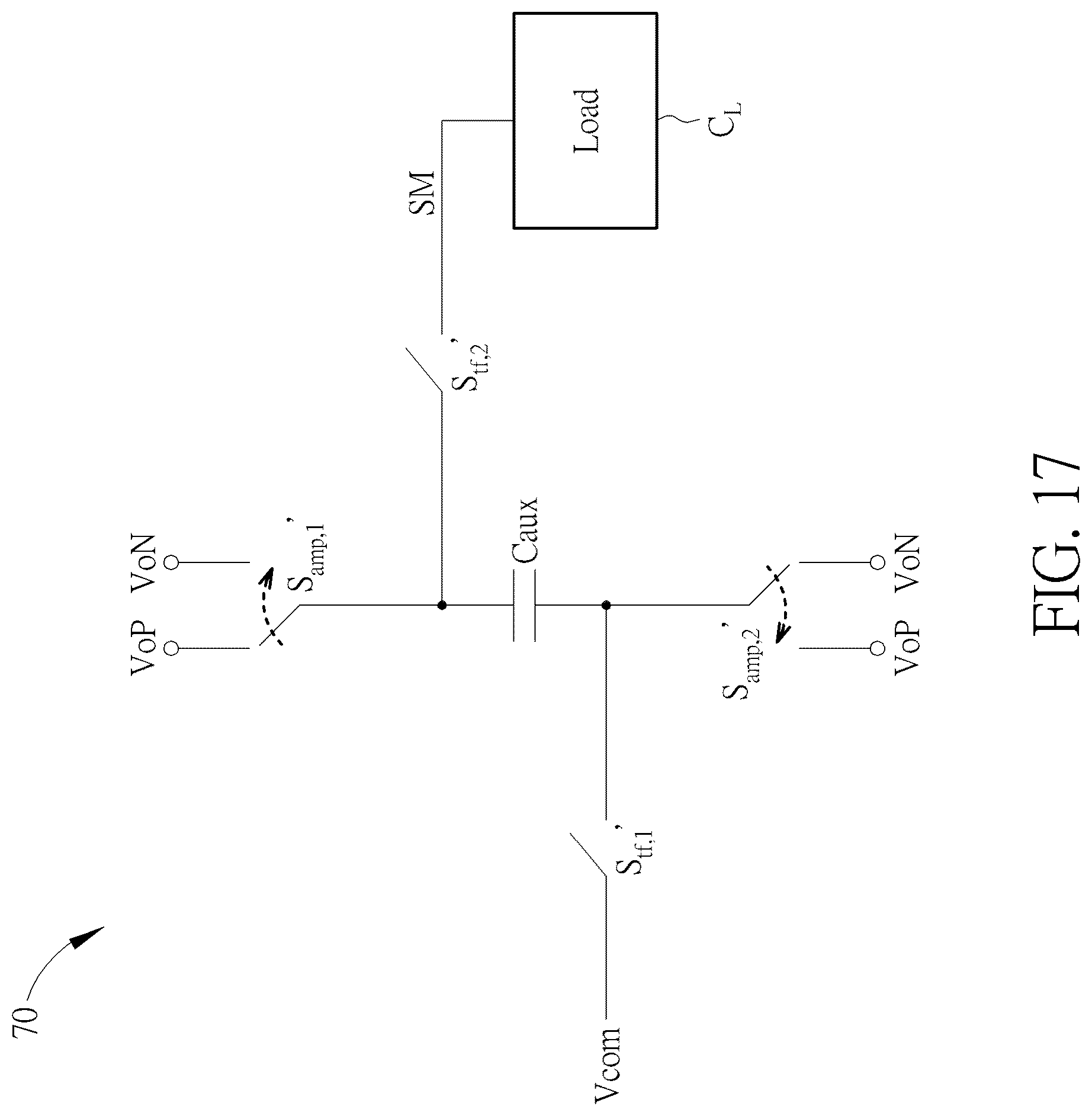 Patent US12107546 Figure 17 – Driving circuit producing DSB-SC modulation signal