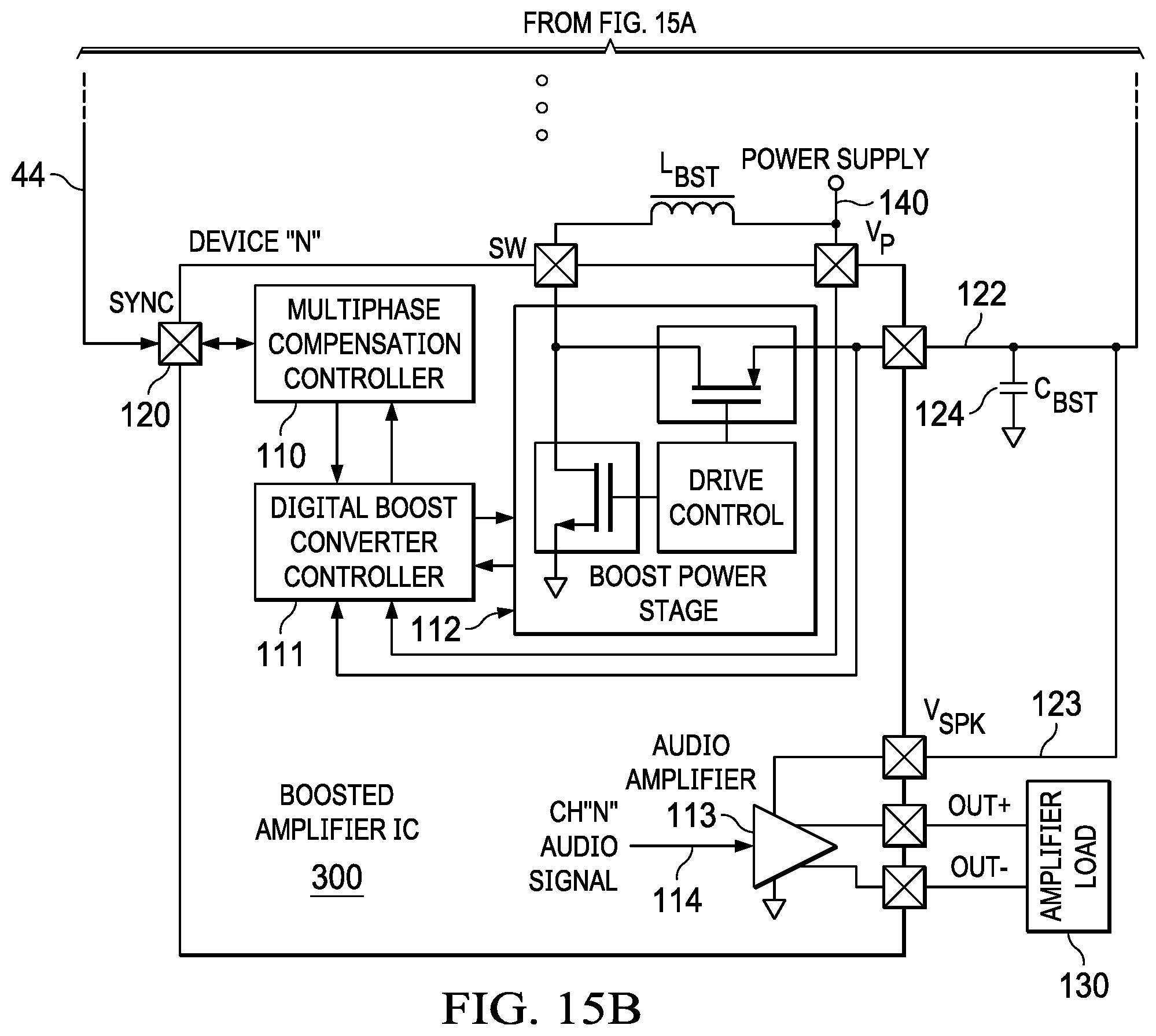Patent US12107551 Figure 9 – Dual-domain power distribution system in a mobile device