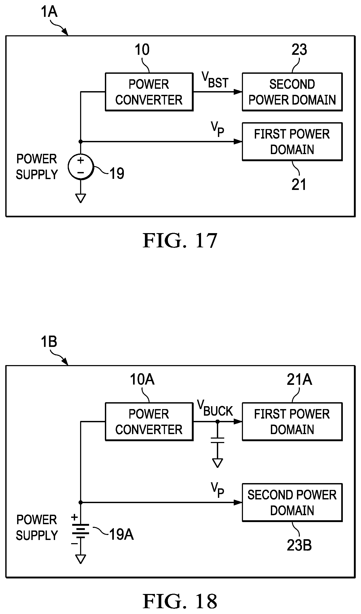 Patent US12107551 Figure 12 – Dual-domain power distribution system in a mobile device