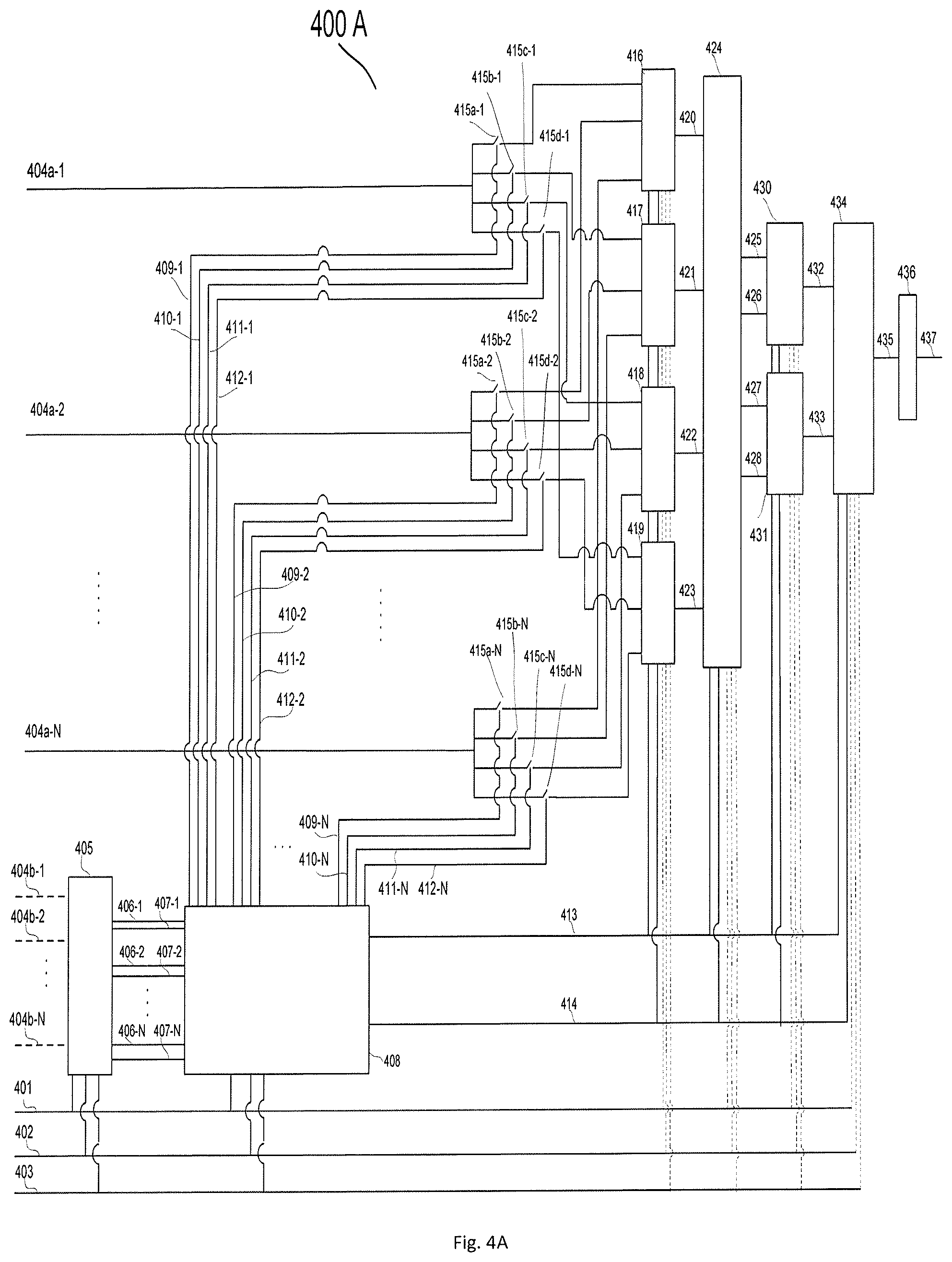 Patent US12107554 Figure 5 – Digital controlled multi stage smart combiner