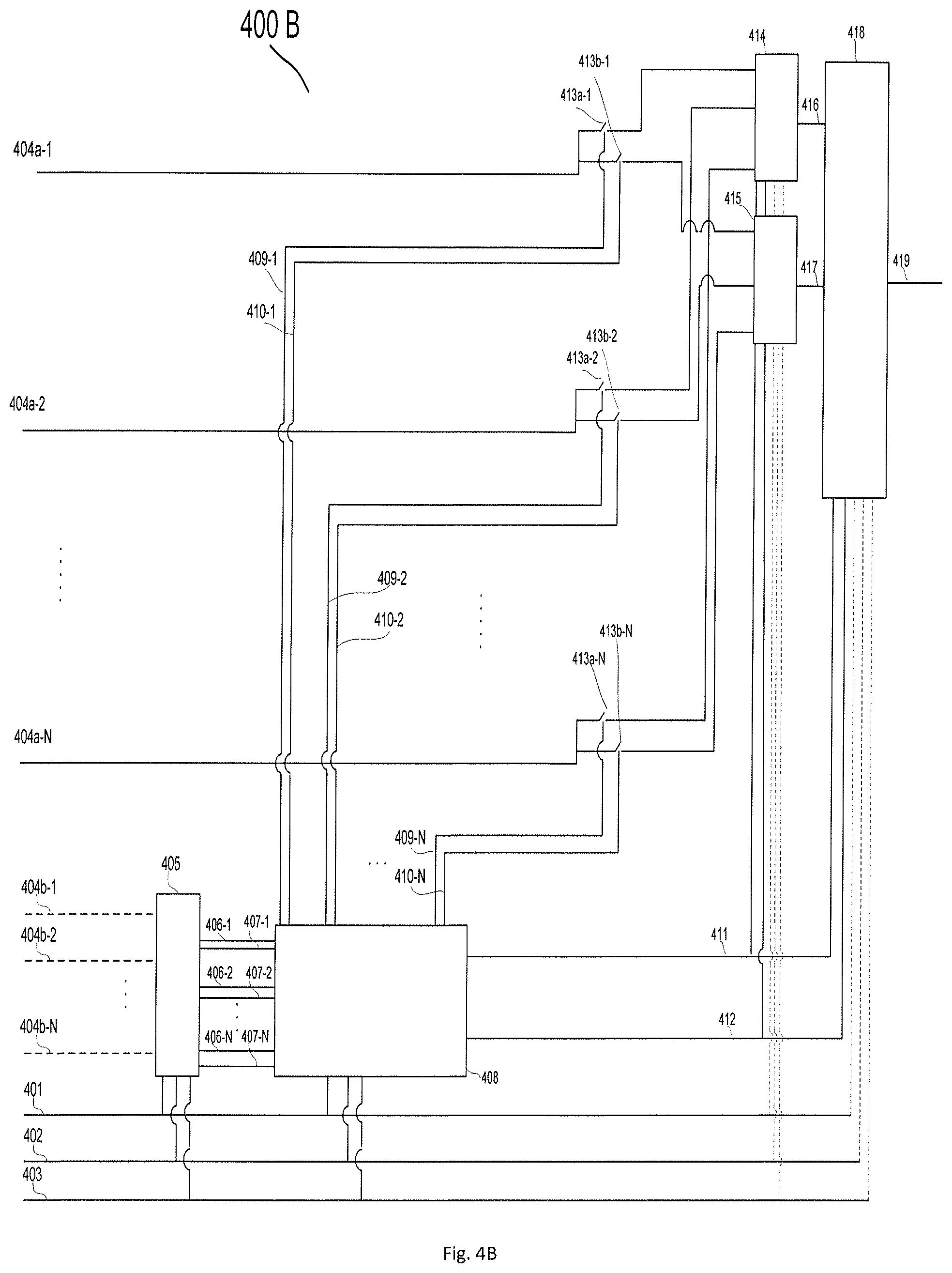 Patent US12107554 Figure 6 – Digital controlled multi stage smart combiner