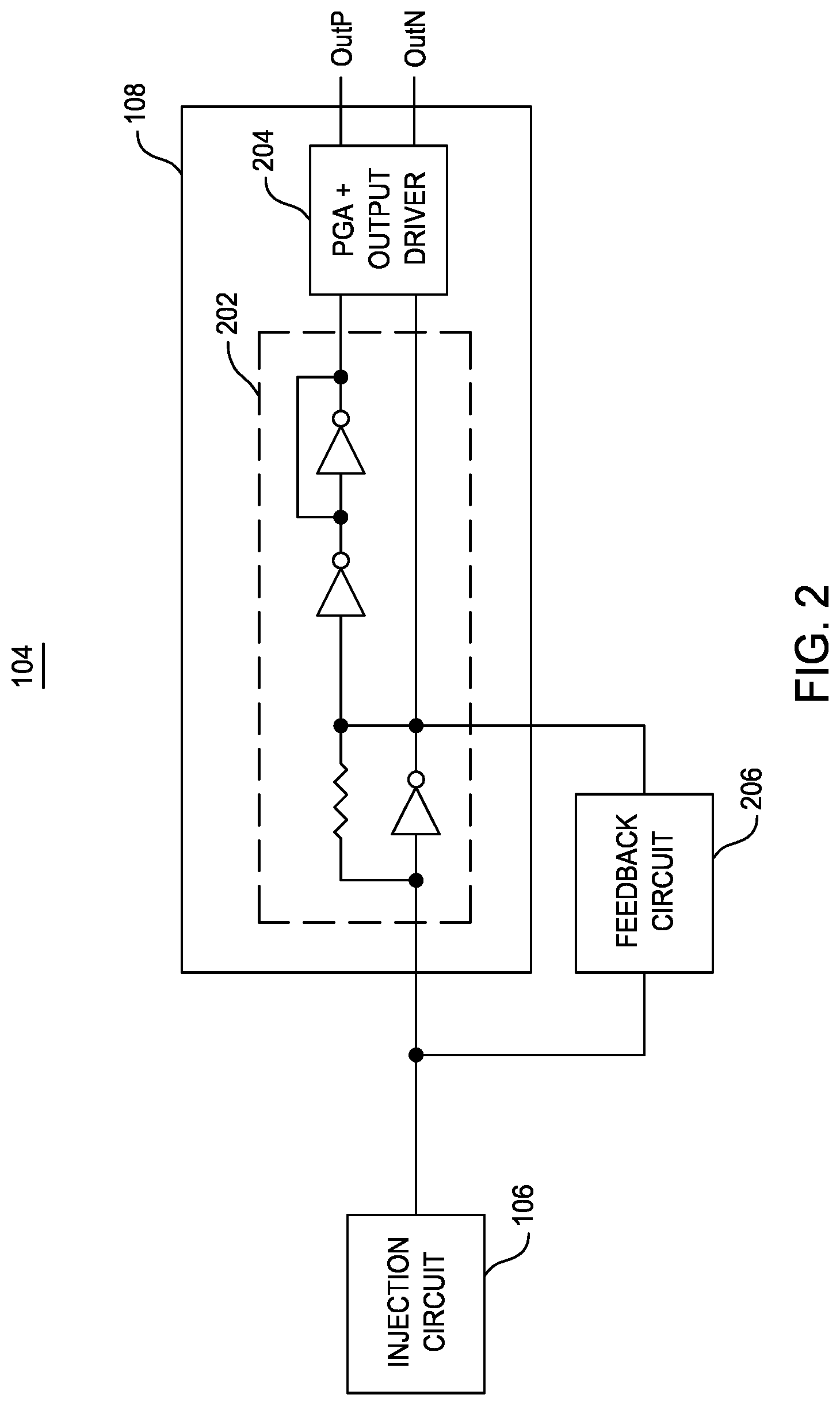 Patent US12107556 Figure 2 – Fault detection in integrated circuits