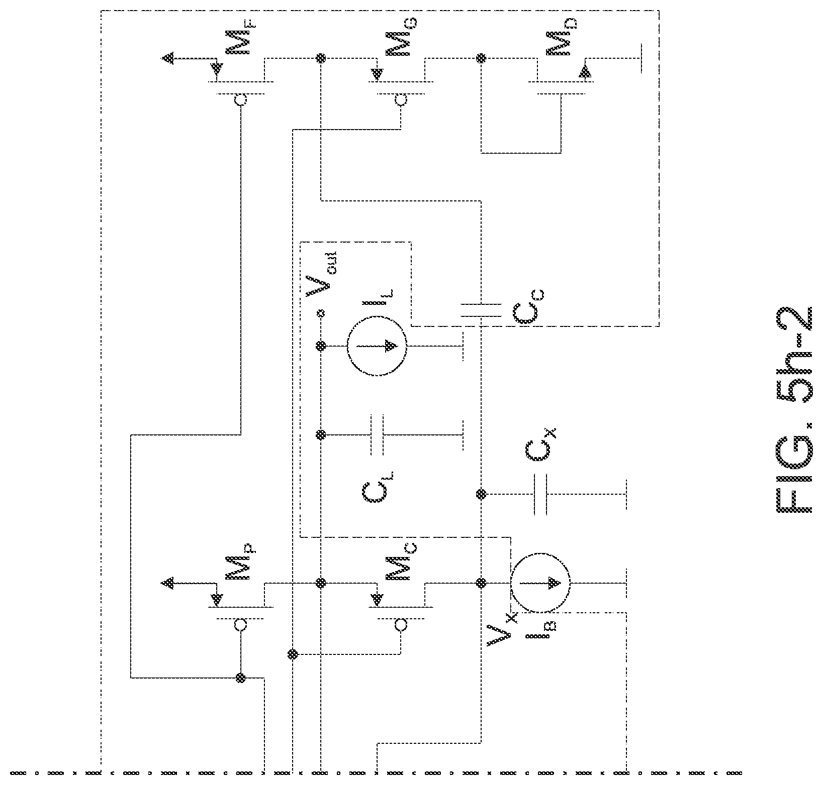 Patent US12107557 Figure 10 – Concept for a buffered flipped voltage follower and for a low dropout voltage regulator