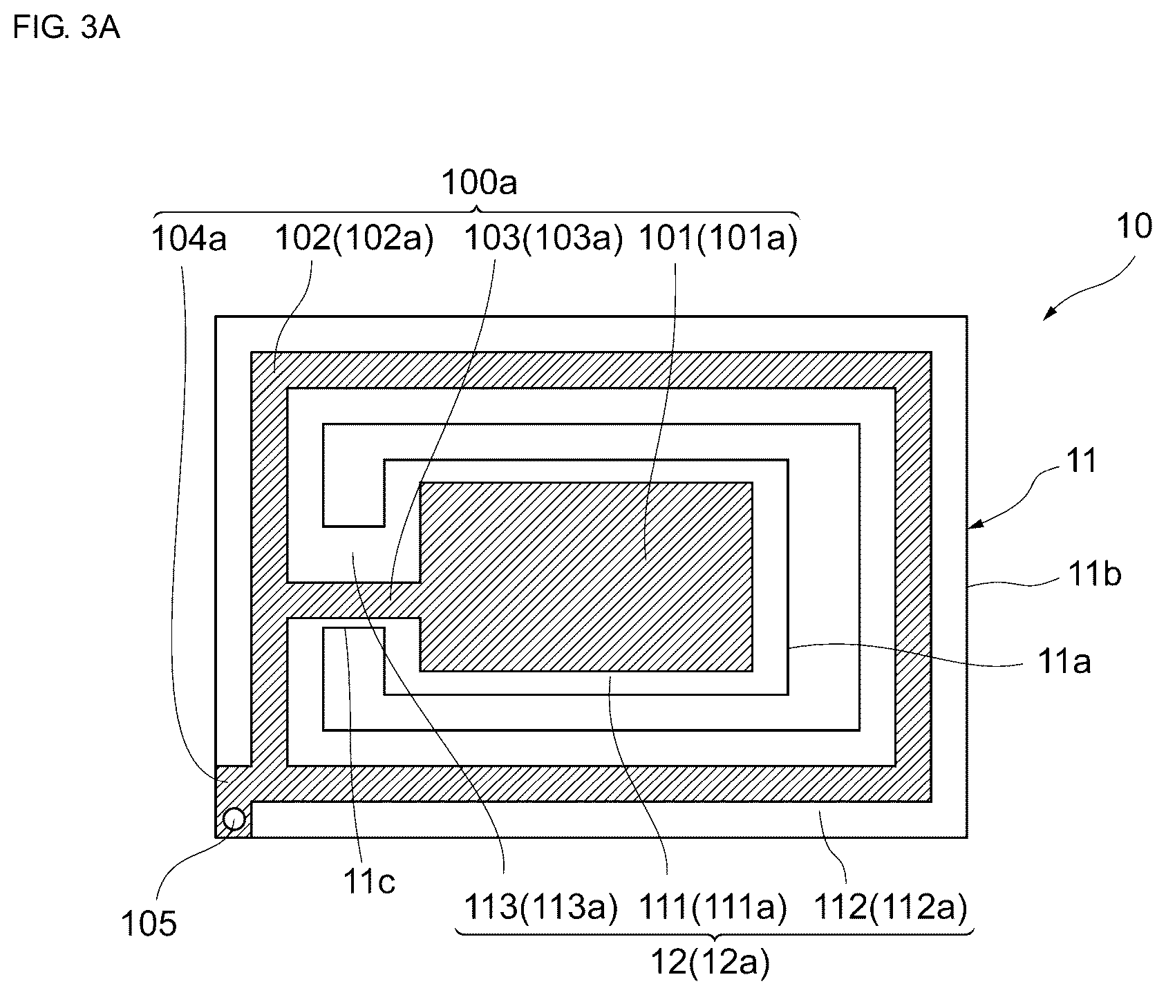 Patent US12107561 Figure 3 – Vibrator and method for manufacturing vibrator