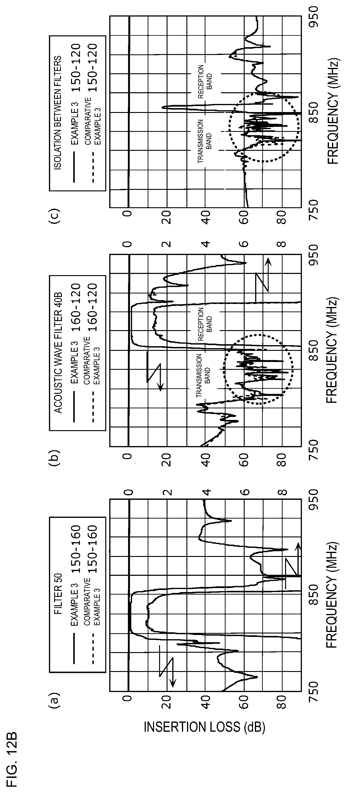 Patent US12107563 Figure 13 – Acoustic wave filter and multiplexer