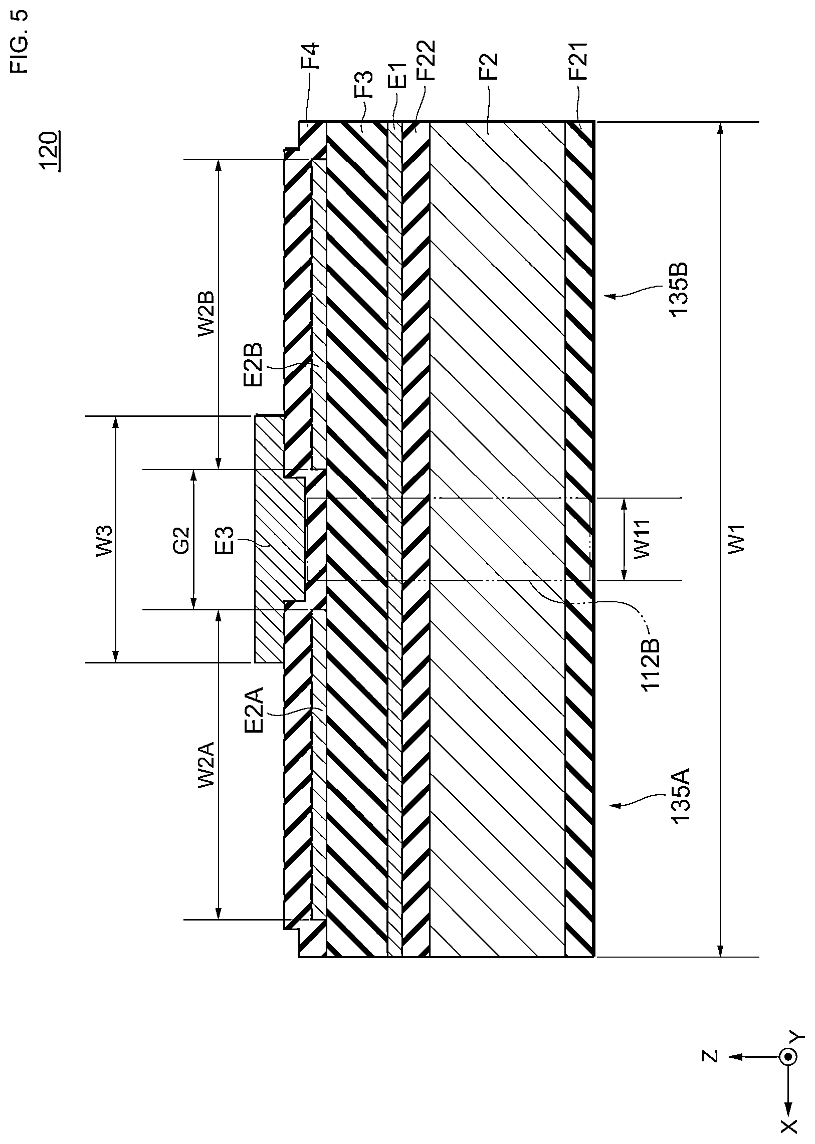 Patent US12107564 Figure 5 – Resonator and resonance device including the same