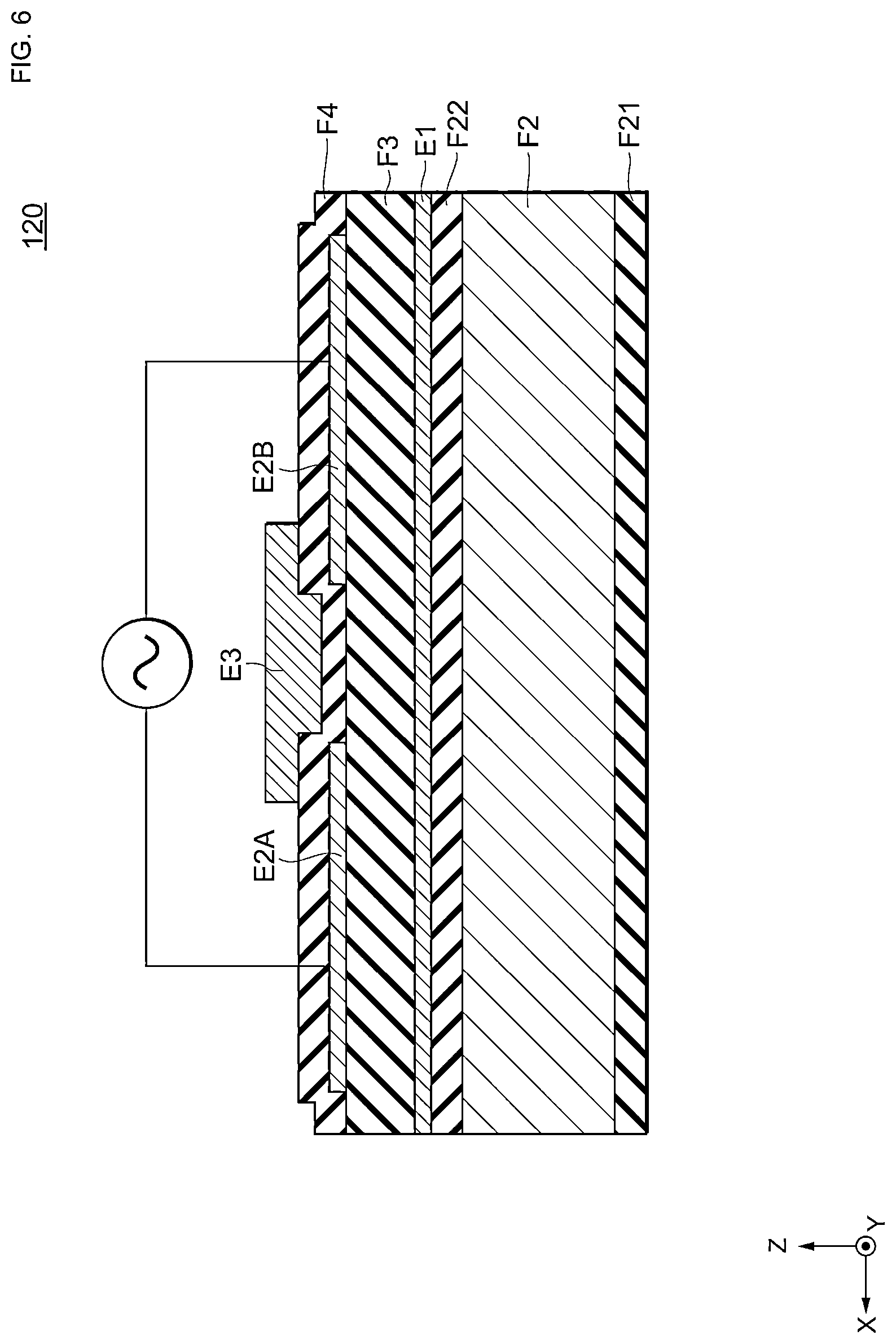 Patent US12107564 Figure 6 – Resonator and resonance device including the same