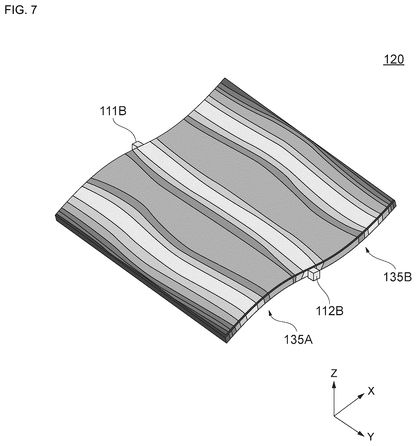 Patent US12107564 Figure 7 – Resonator and resonance device including the same