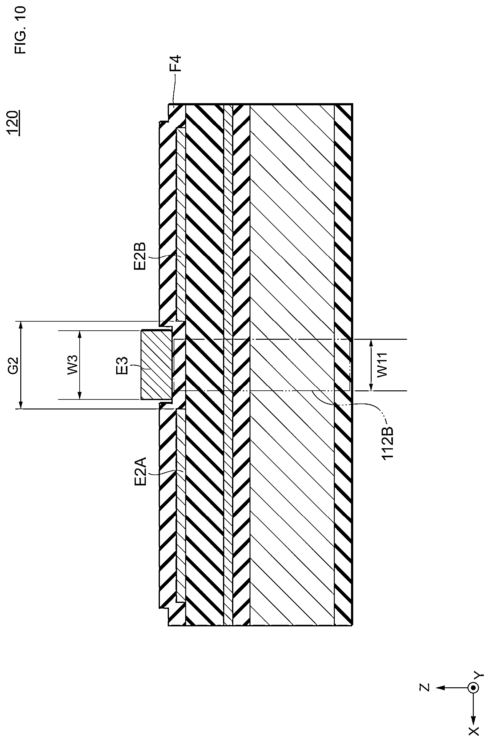 Patent US12107564 Figure 10 – Resonator and resonance device including the same