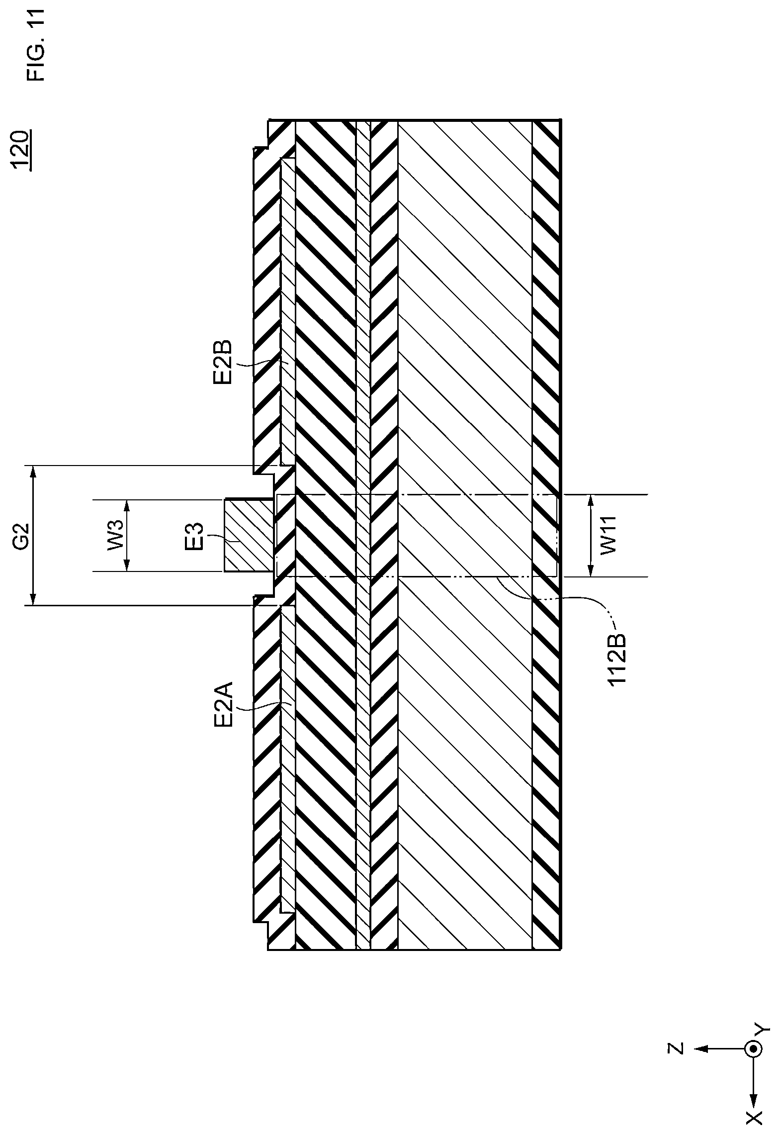 Patent US12107564 Figure 11 – Resonator and resonance device including the same