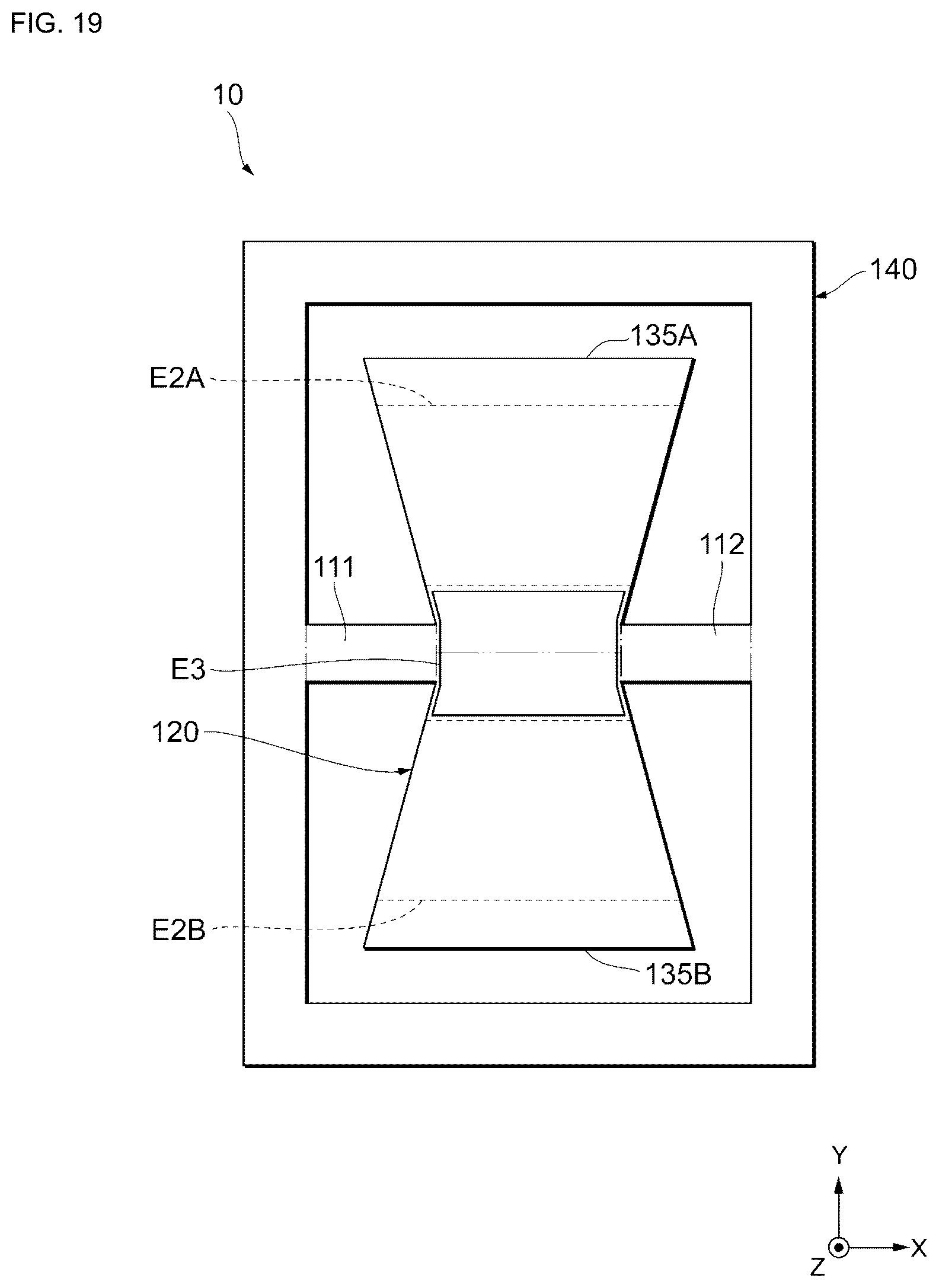 Patent US12107564 Figure 19 – Resonator and resonance device including the same