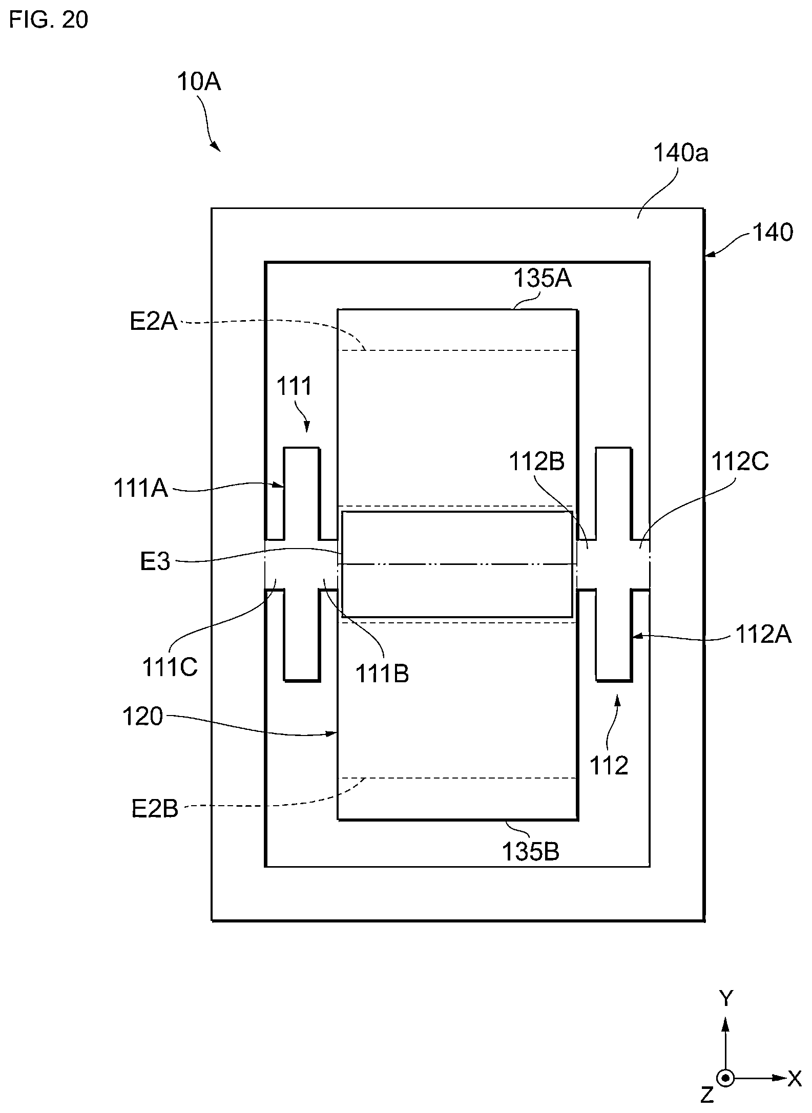 Patent US12107564 Figure 20 – Resonator and resonance device including the same