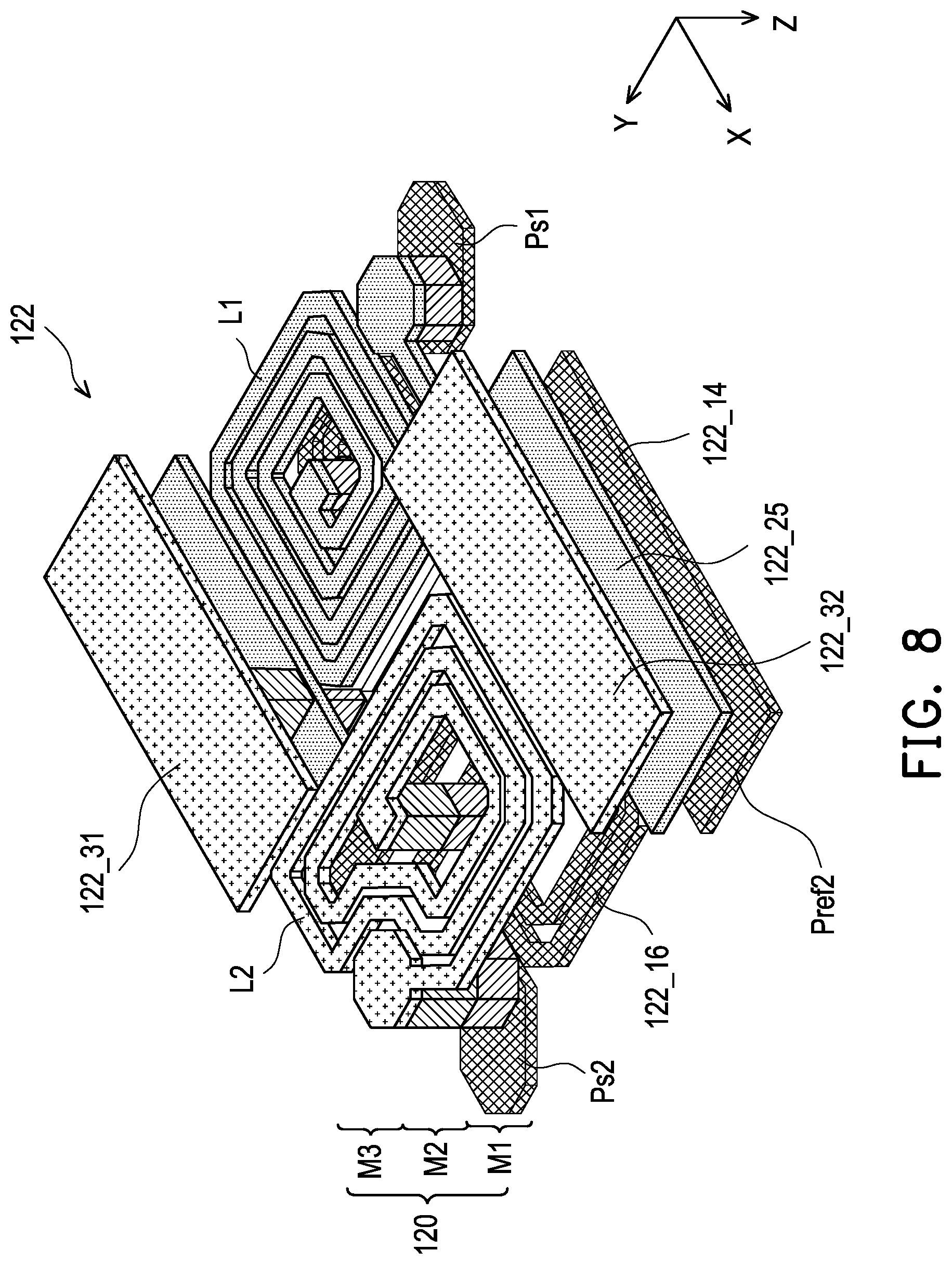 Patent US12107565 Figure 5 – Filter integrated circuit