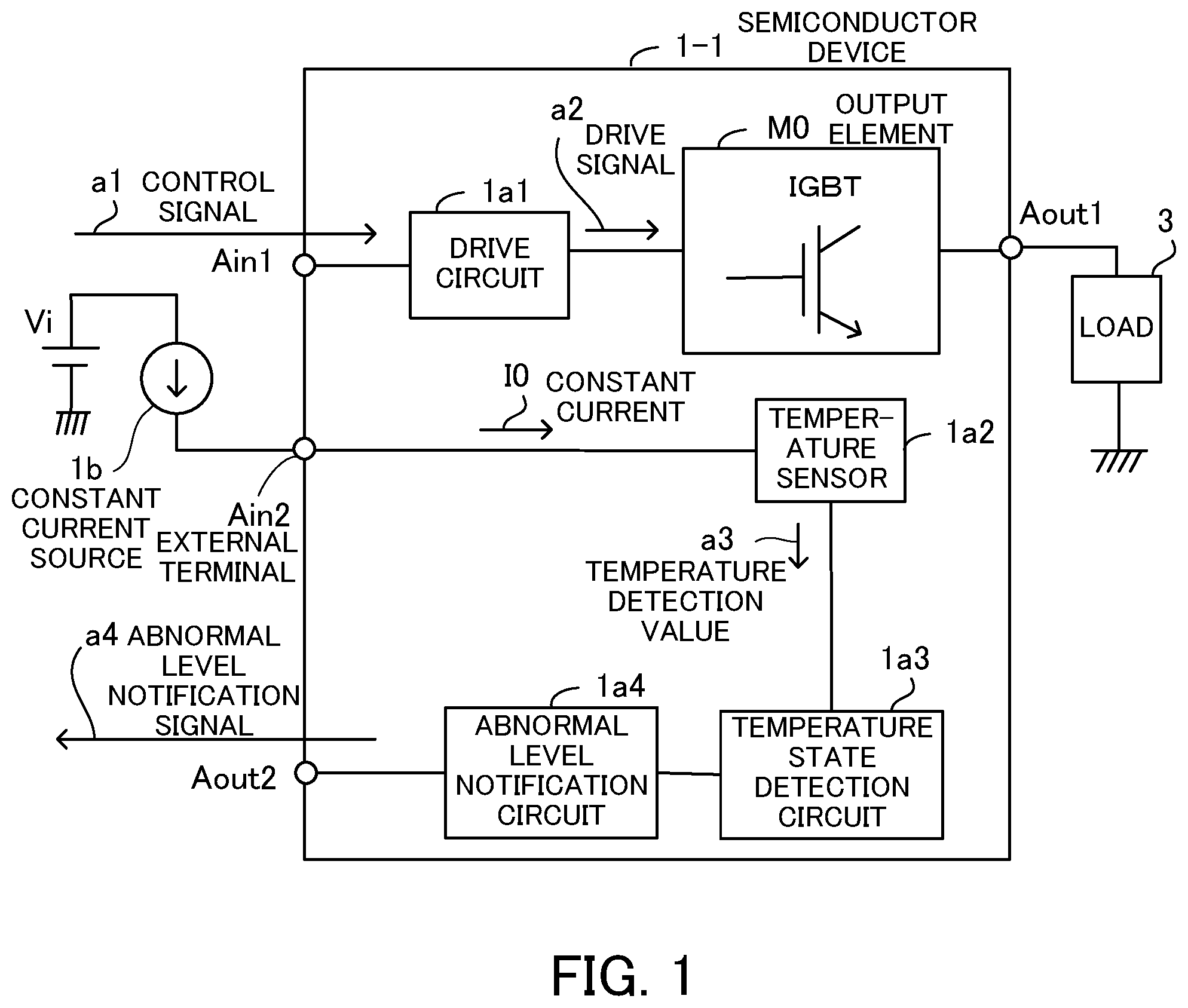 Patent US12107569 Figure 1 – Semiconductor device