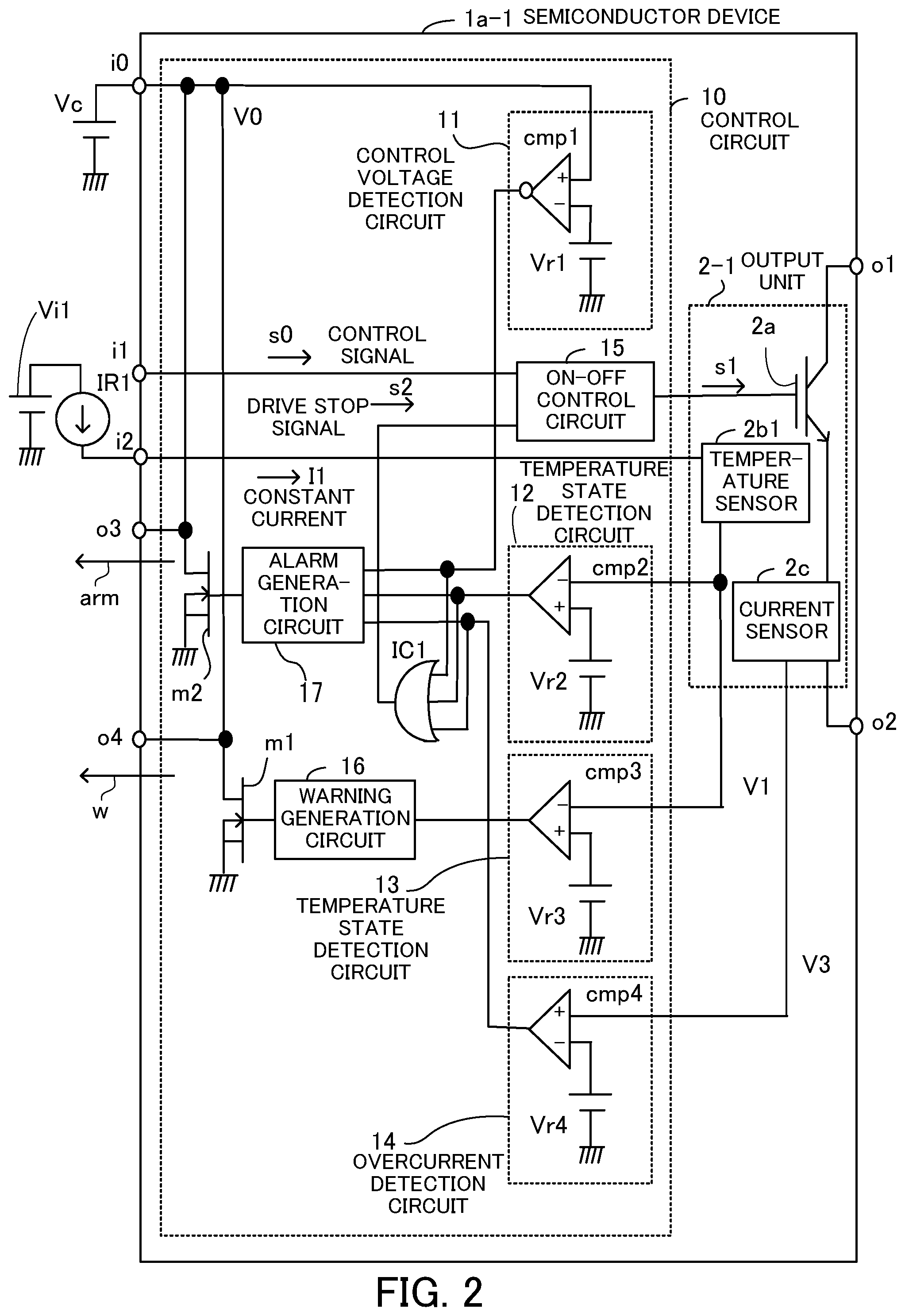 Patent US12107569 Figure 2 – Semiconductor device