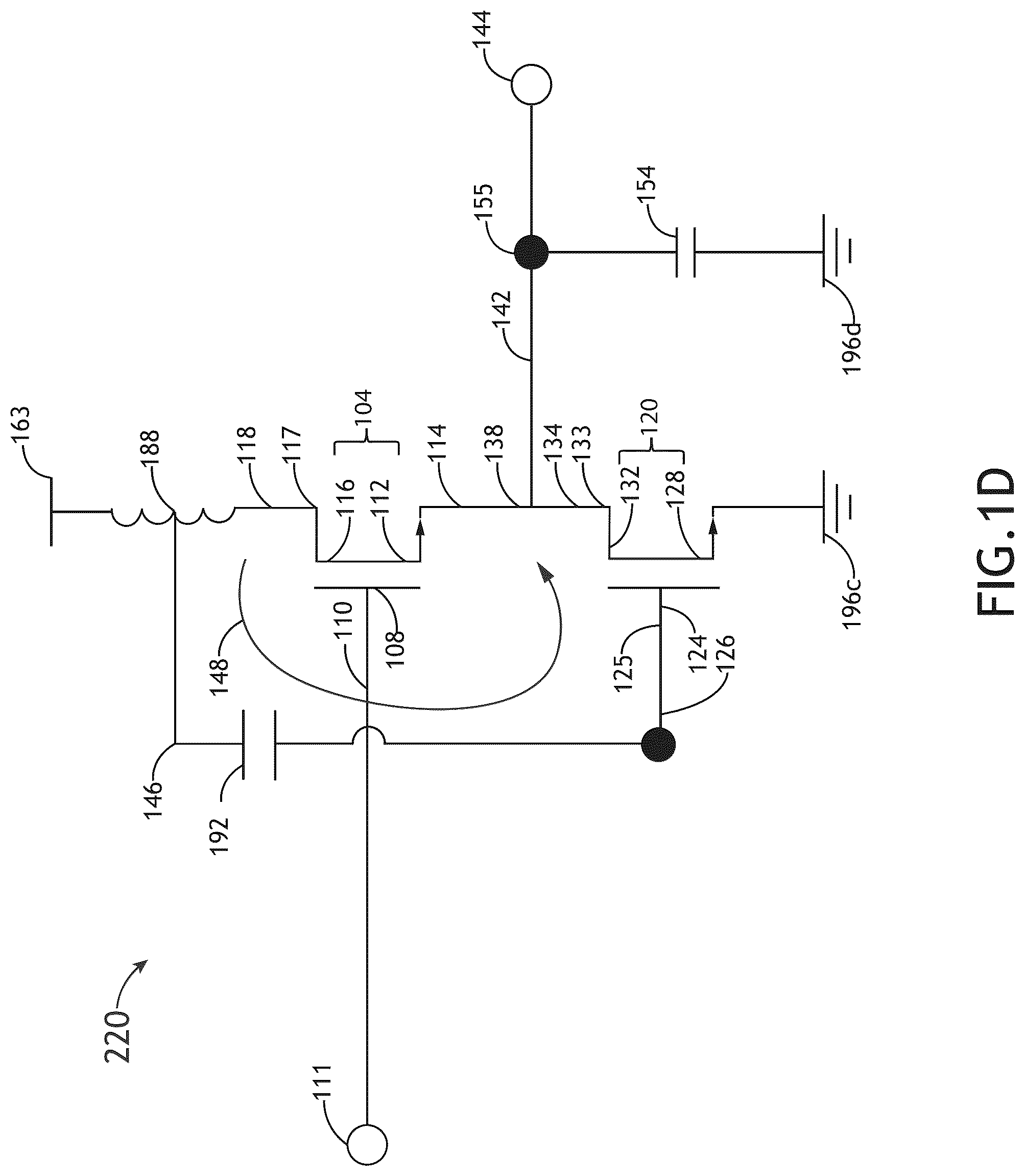 Patent US12107573 Figure 4 – Super source follower with feedback resistor and inductive peaking