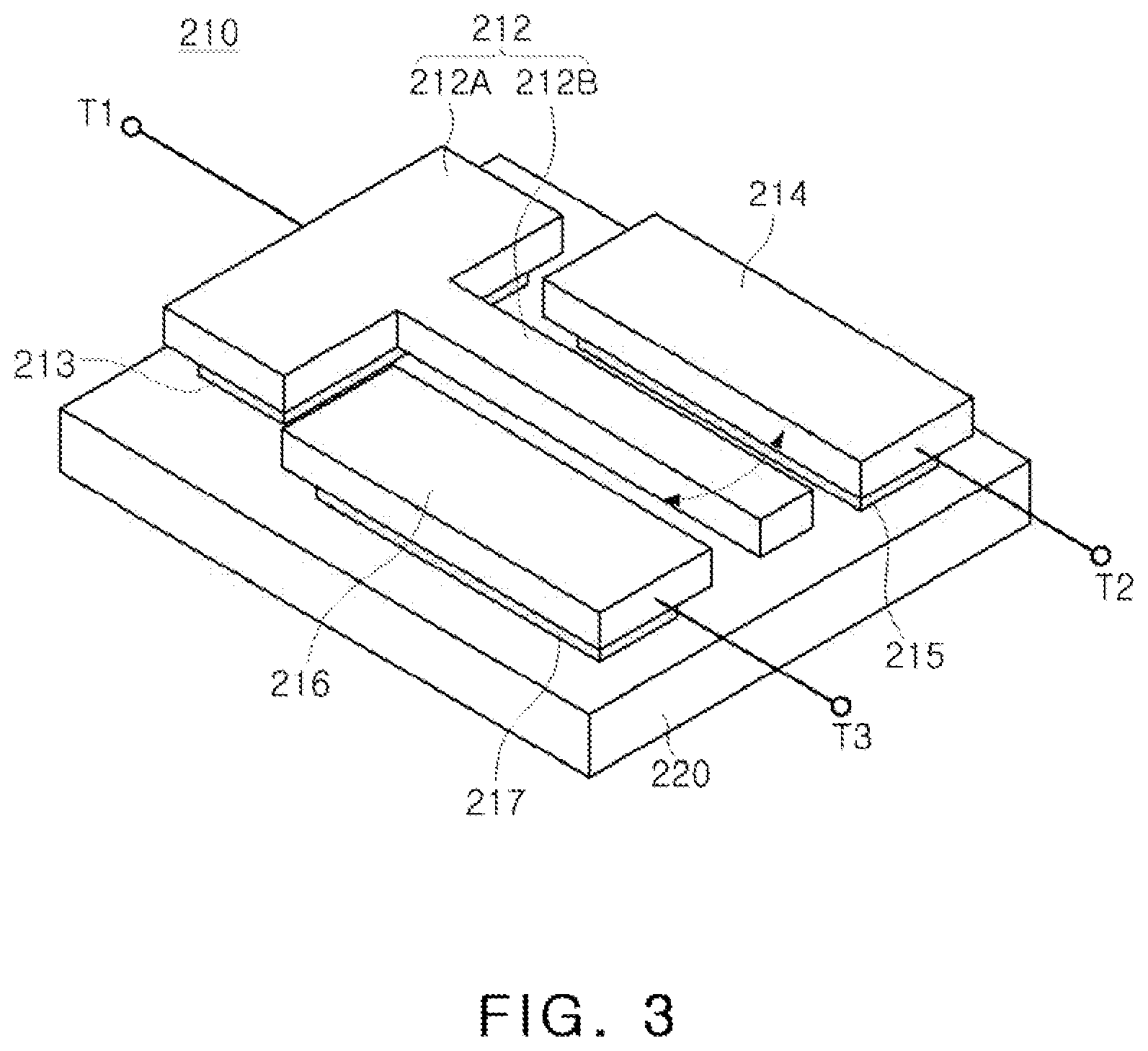 Patent US12107576 Figure 3 – Electromechanical logic-in-memory device