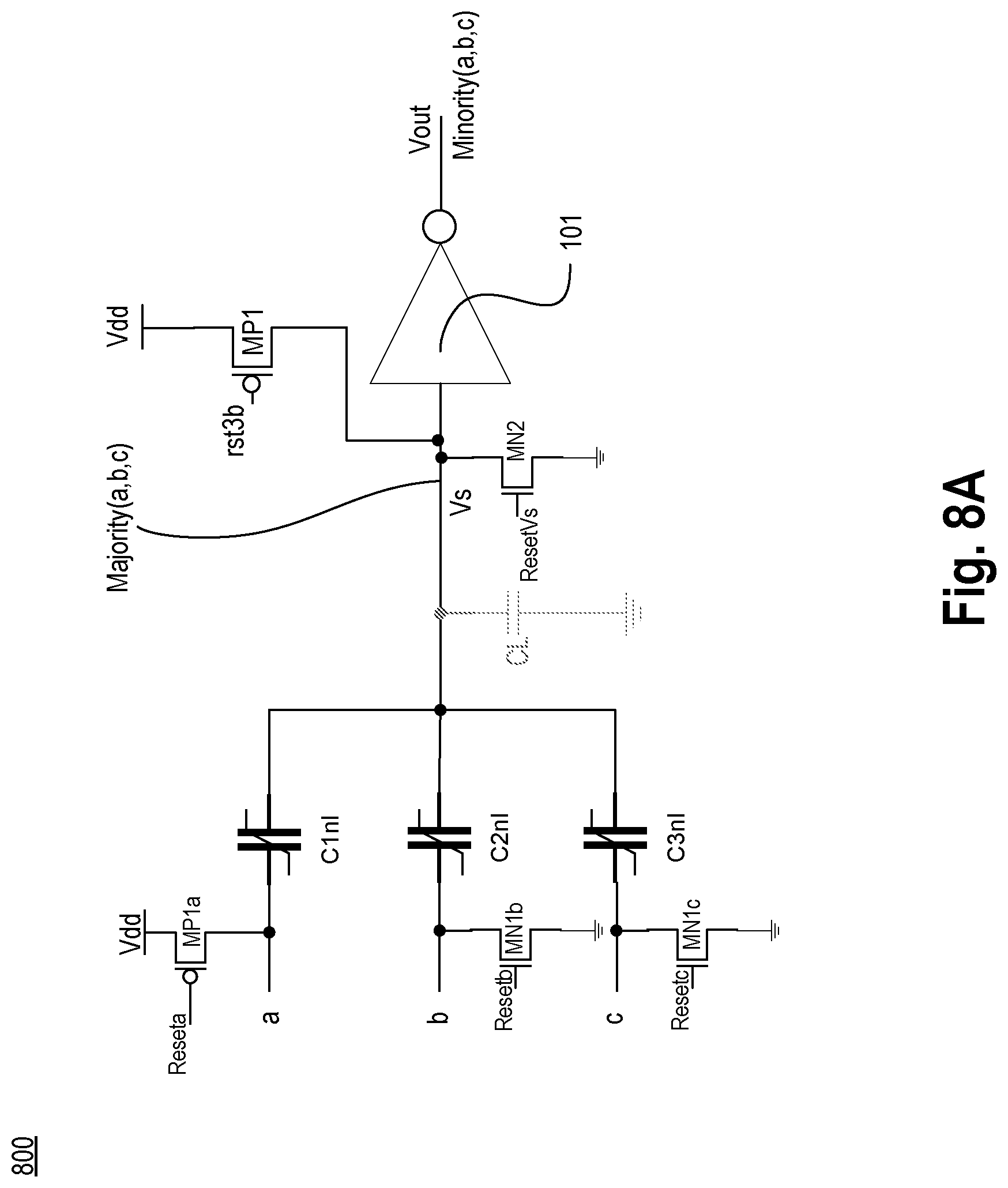 Patent US12107579 Figure 10 – Method for conditioning majority or minority gate