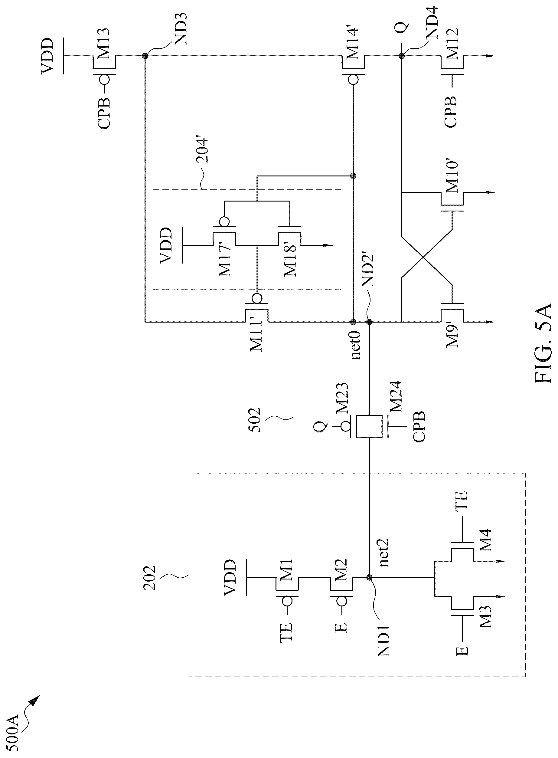 Patent US12107581 Figure 8 – Clock gating circuit and method of operating the same