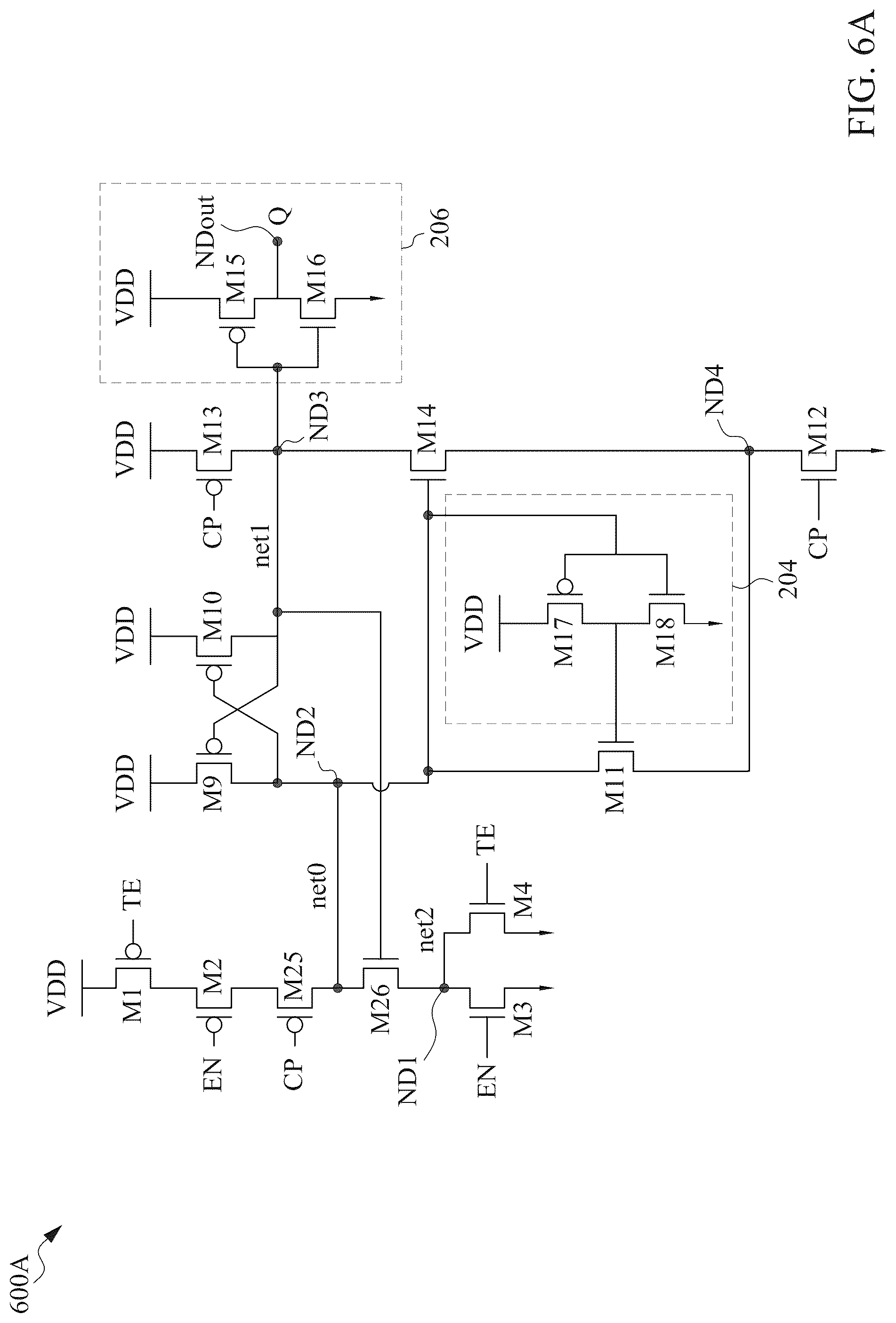 Patent US12107581 Figure 10 – Clock gating circuit and method of operating the same