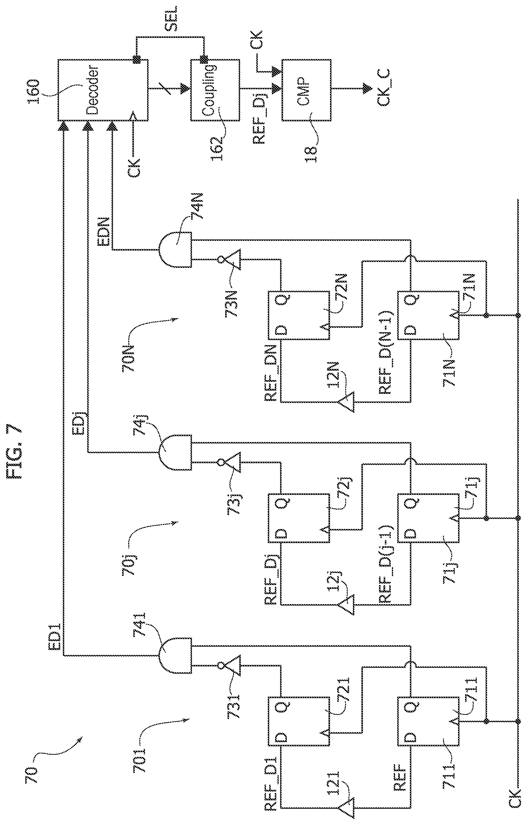 Patent US12107584 Figure 4 – Method and system of calibrating a clock signal