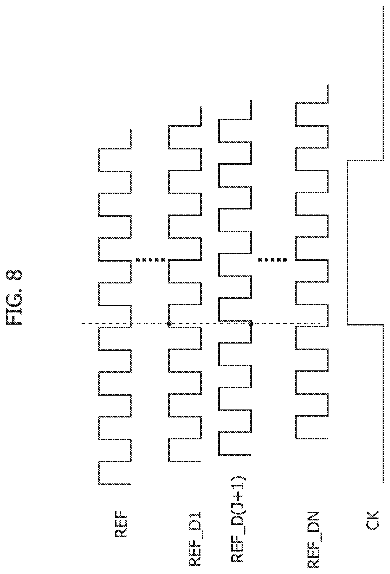 Patent US12107584 Figure 5 – Method and system of calibrating a clock signal