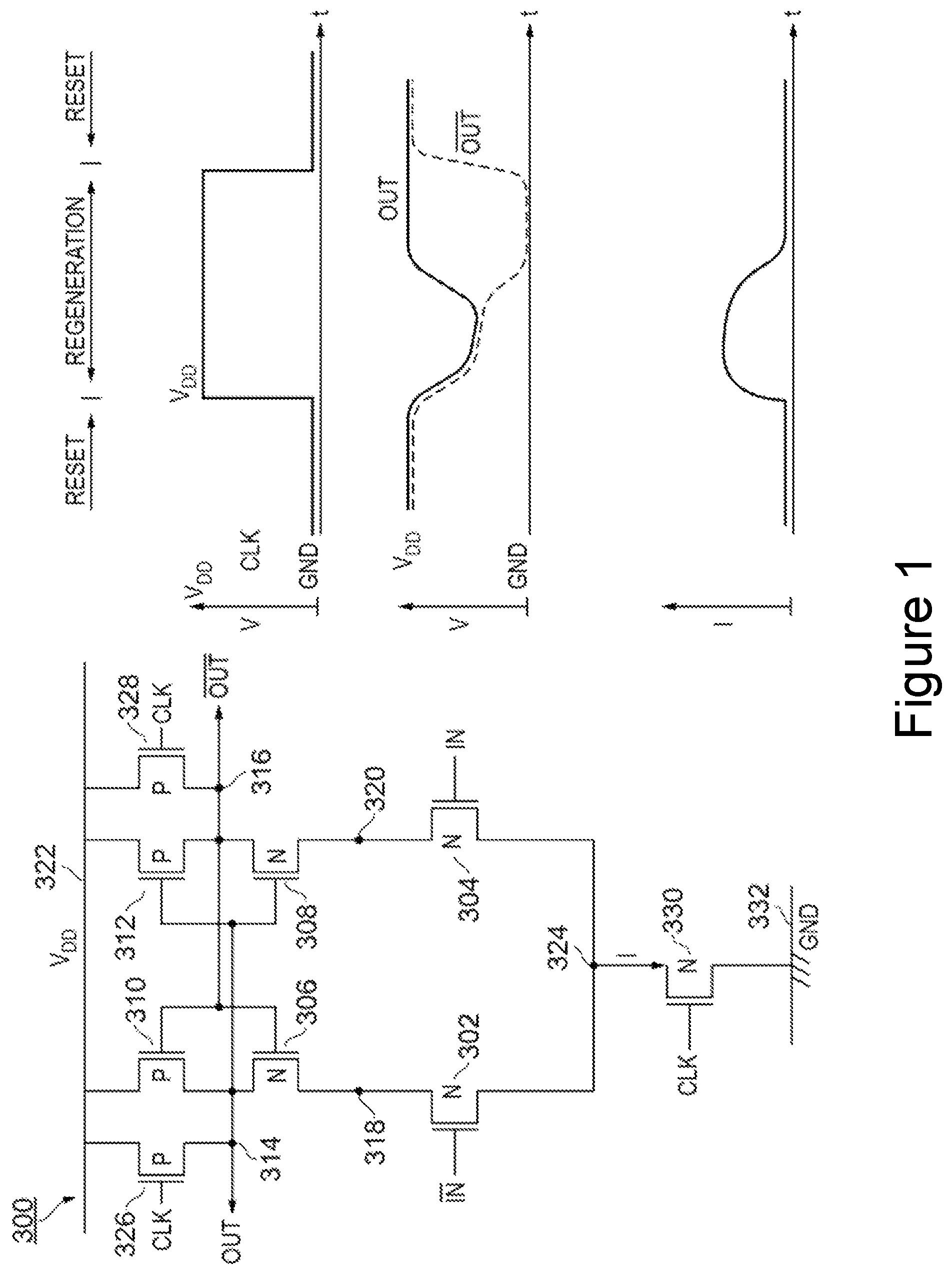 Patent US12107592 Figure 1 – Comparator offset correction
