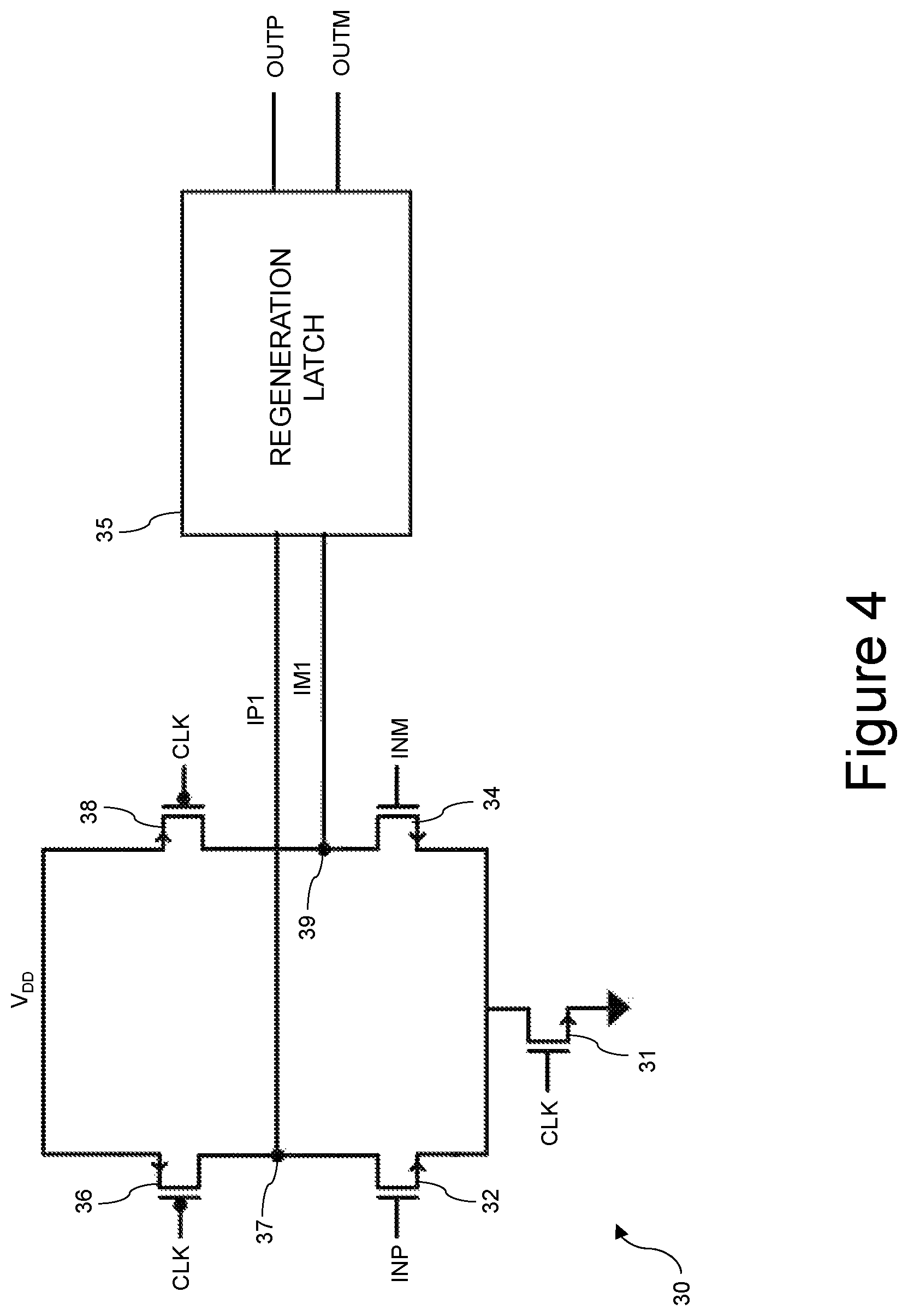 Patent US12107592 Figure 4 – Comparator offset correction