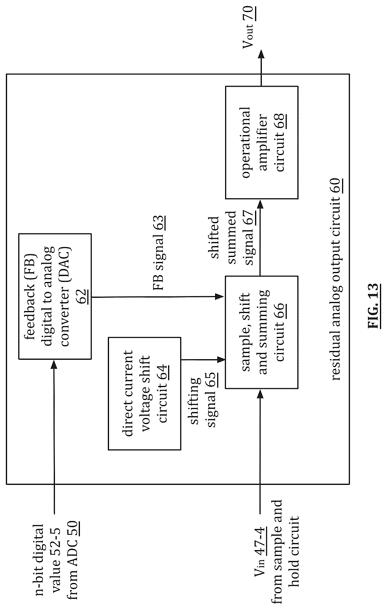 Patent US12107594 Figure 10 – Differential to single ended pipeline analog to digital converter