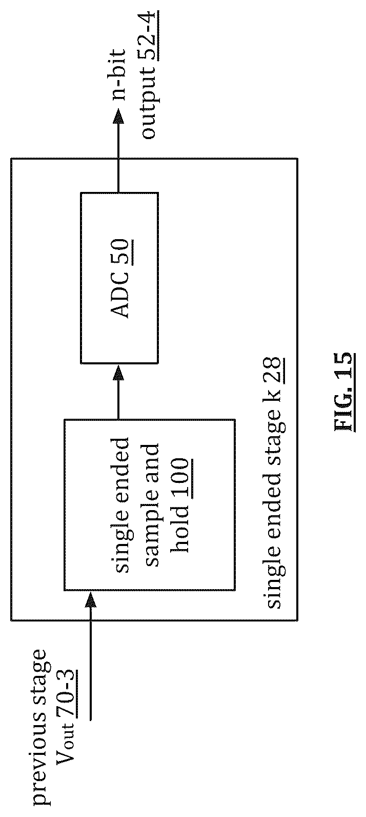 Patent US12107594 Figure 12 – Differential to single ended pipeline analog to digital converter