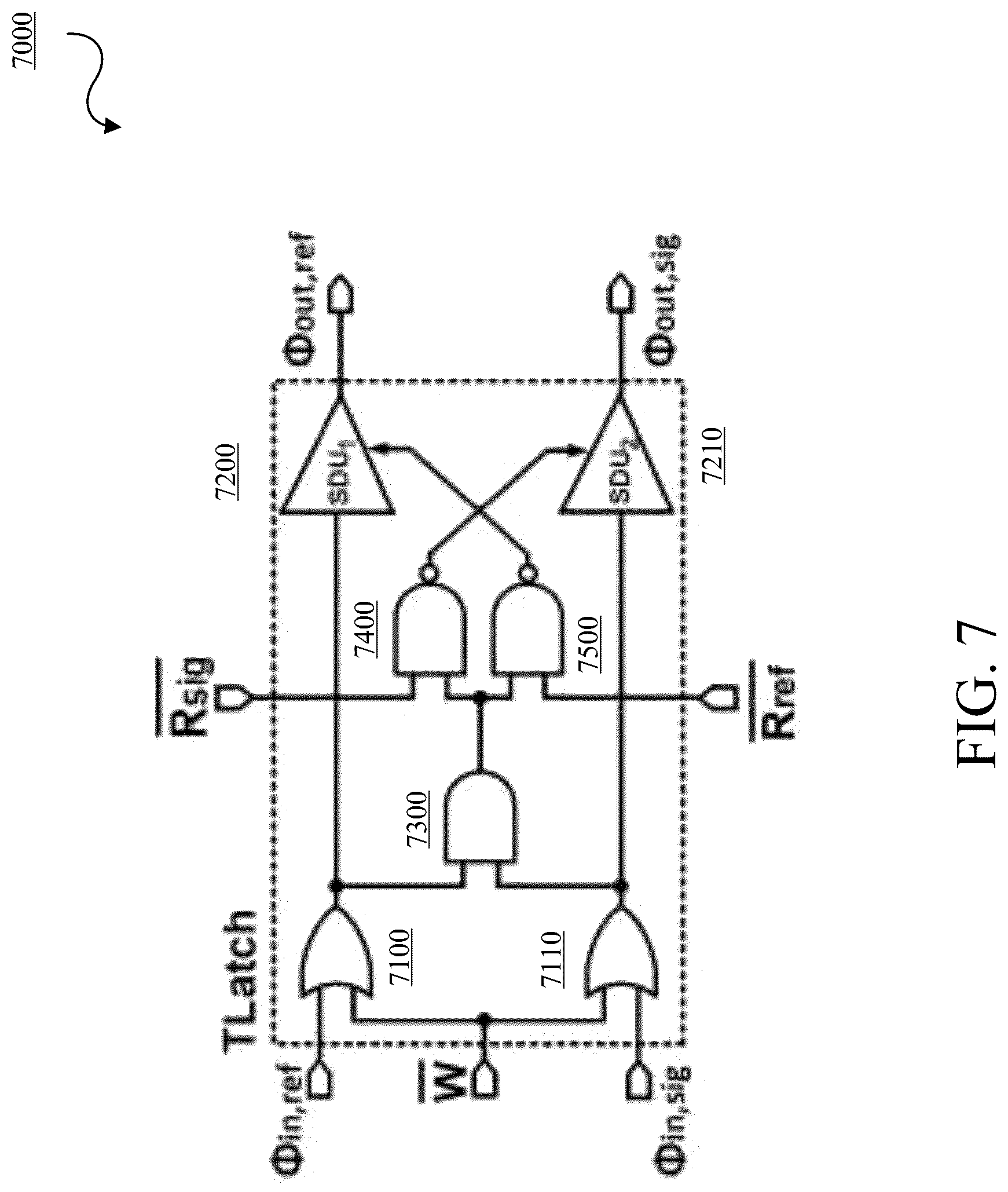Patent US12107596 Figure 6 – Successive approximation register based time-to-digital converter using a time difference amplifier