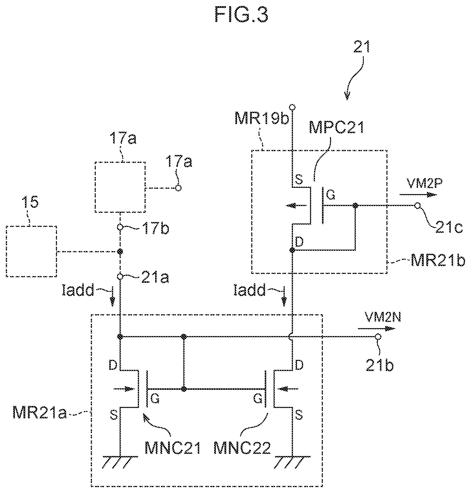 Patent US12107599 Figure 3 – Digital-analog converter and digital-analog converter circuit