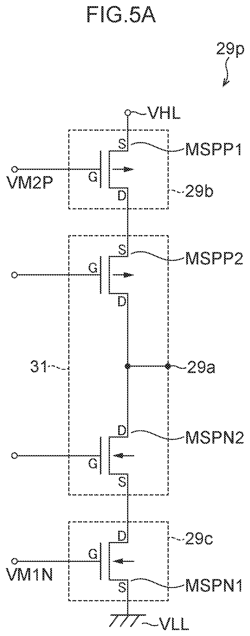 Patent US12107599 Figure 5 – Digital-analog converter and digital-analog converter circuit