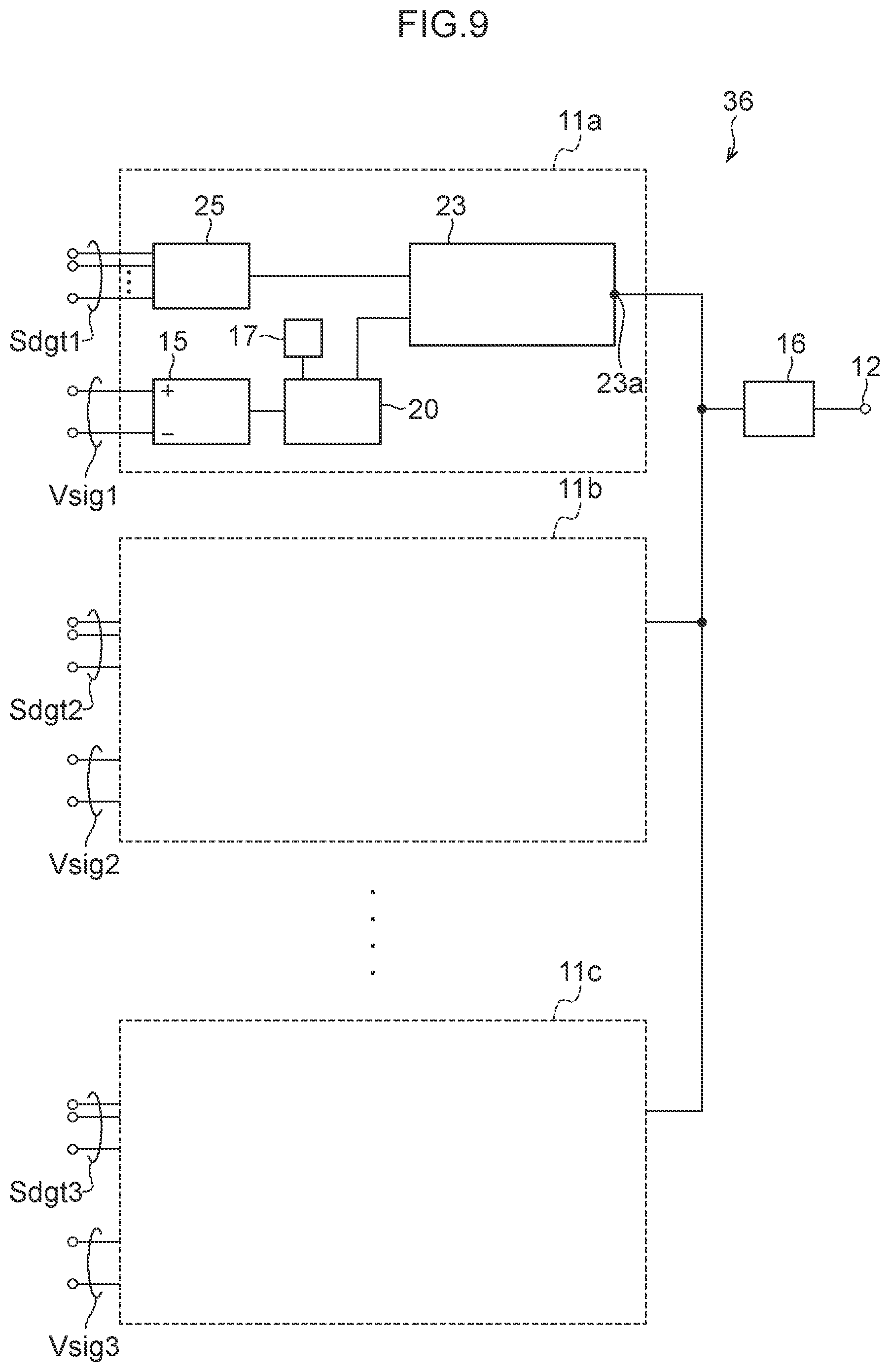 Patent US12107599 Figure 11 – Digital-analog converter and digital-analog converter circuit