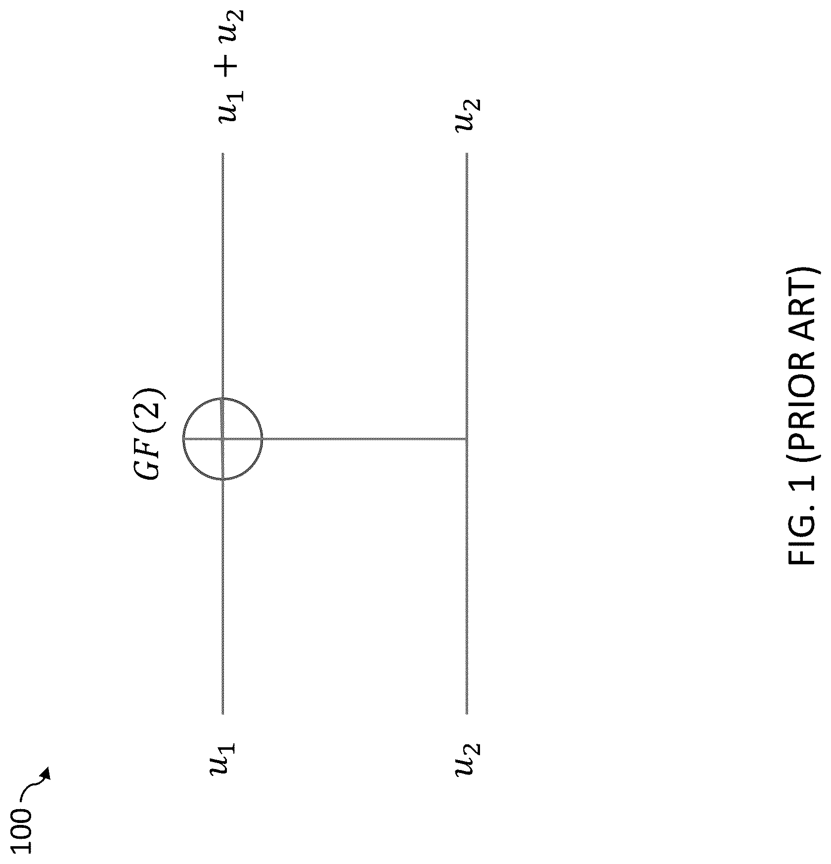 Patent US12107605 Figure 1 – Application-specific hardware device for decoding non-binary polar codes