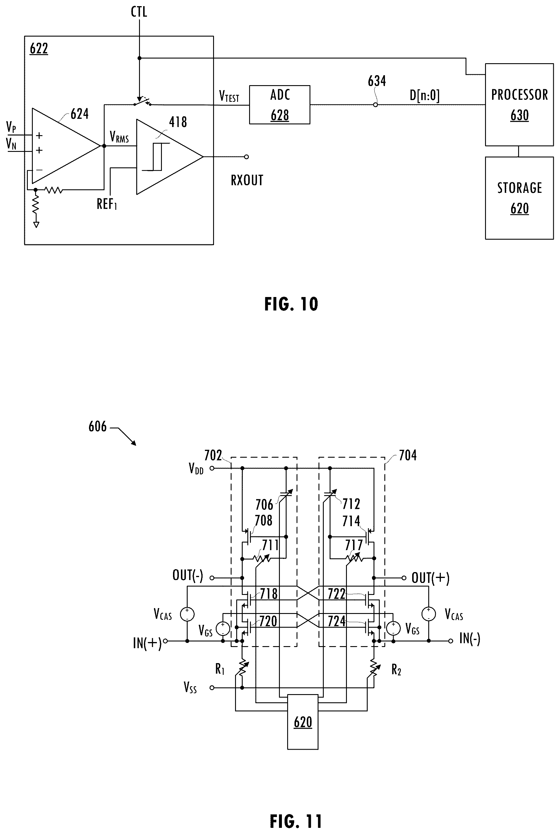 Patent US12107610 Figure 7 – Measurement and calibration of mismatch in an isolation channel