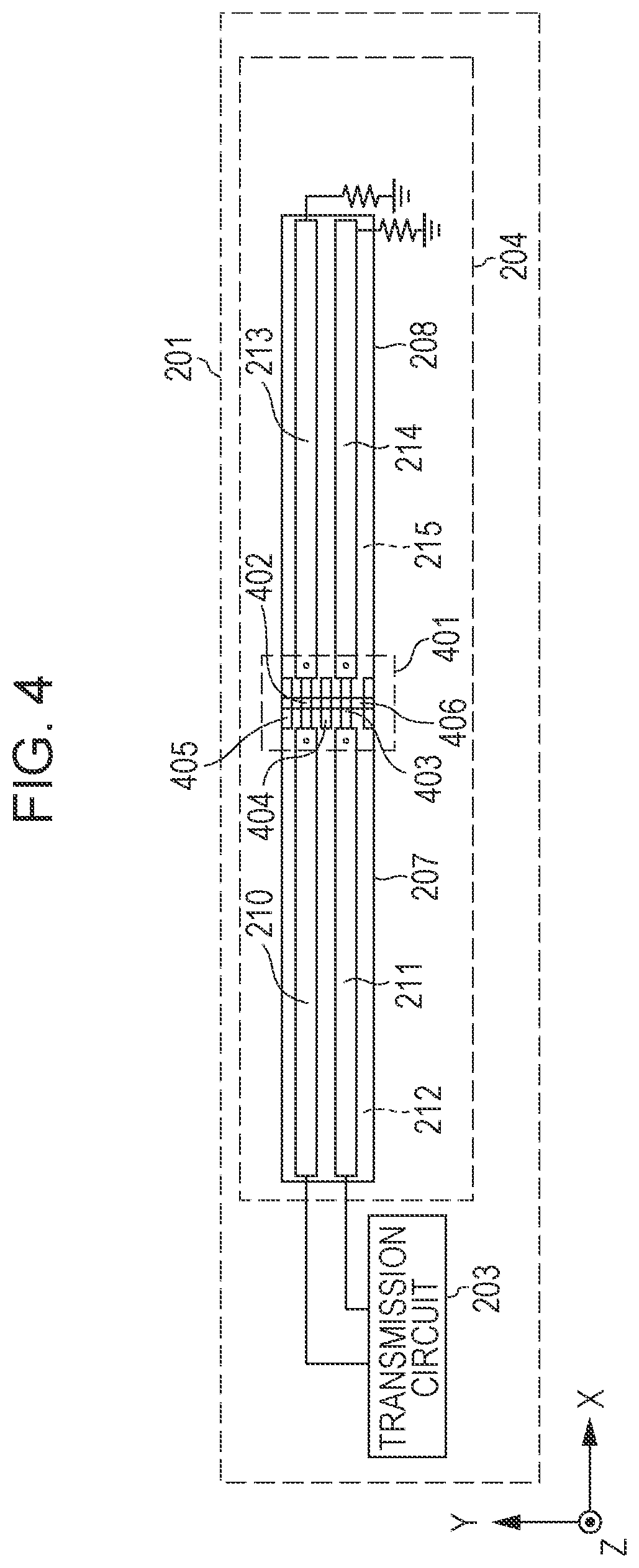 Patent US12107612 Figure 4 – Wireless transmission system and control method