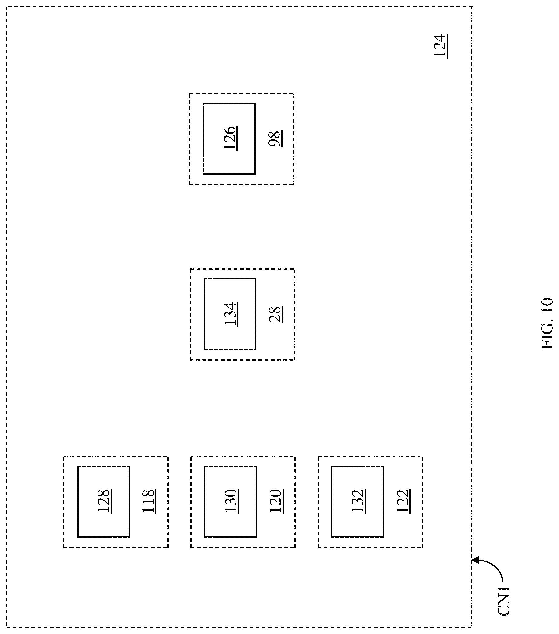 Patent US12107619 Figure 10 – Switchable RF transmit/receive multiplexer