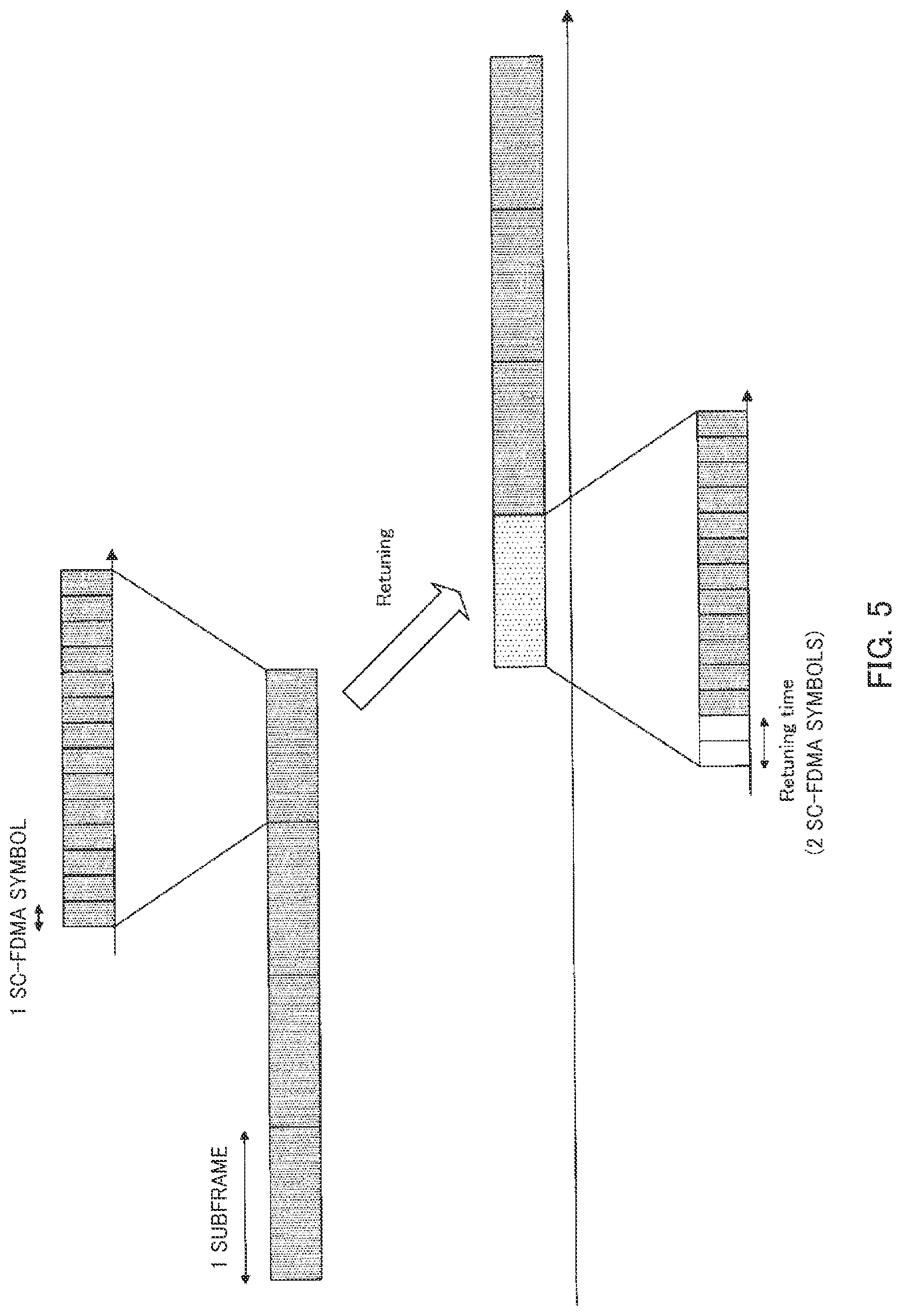 Patent US12107622 Figure 5 – Terminal and transmission method