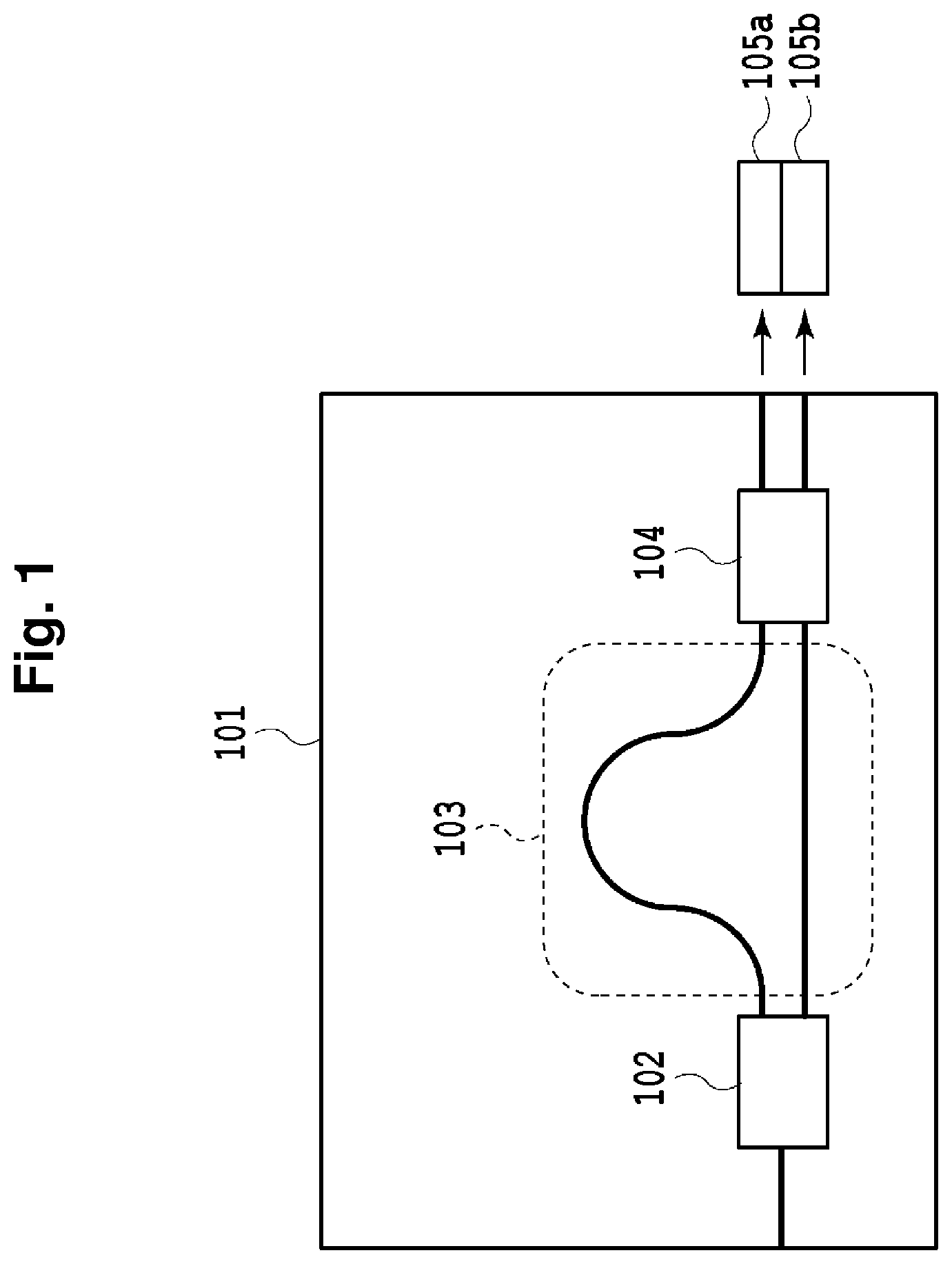 Patent US12107626 Figure 1 – Wavelength monitoring device and controlling method thereof