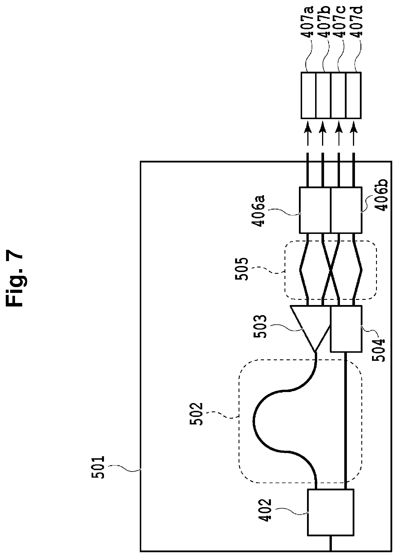 Patent US12107626 Figure 7 – Wavelength monitoring device and controlling method thereof