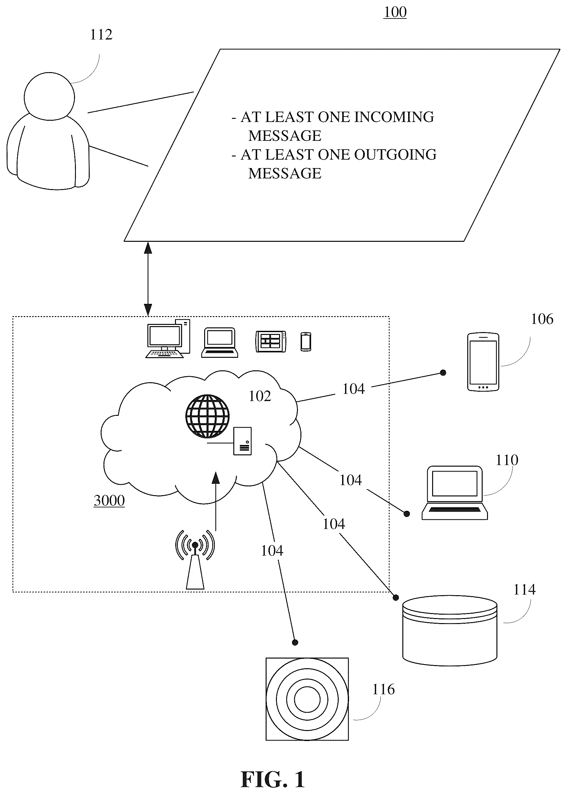 Patent US12107632 Figure 1 – Methods, systems, apparatuses, and devices for facilitating light based communications