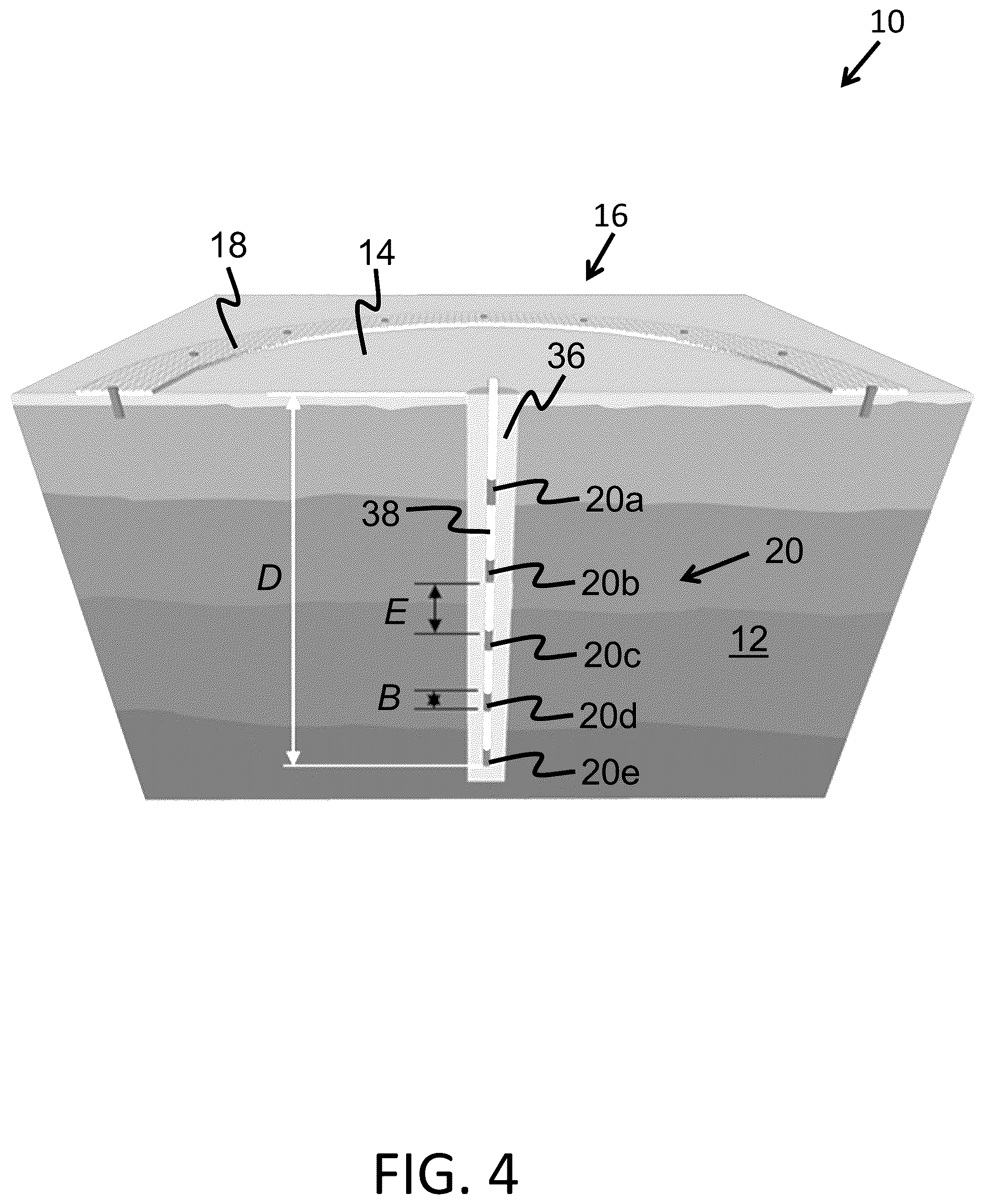 Patent US12107636 Figure 4 – System and method for generating electric based non-linear waves in natural terrestrial environments