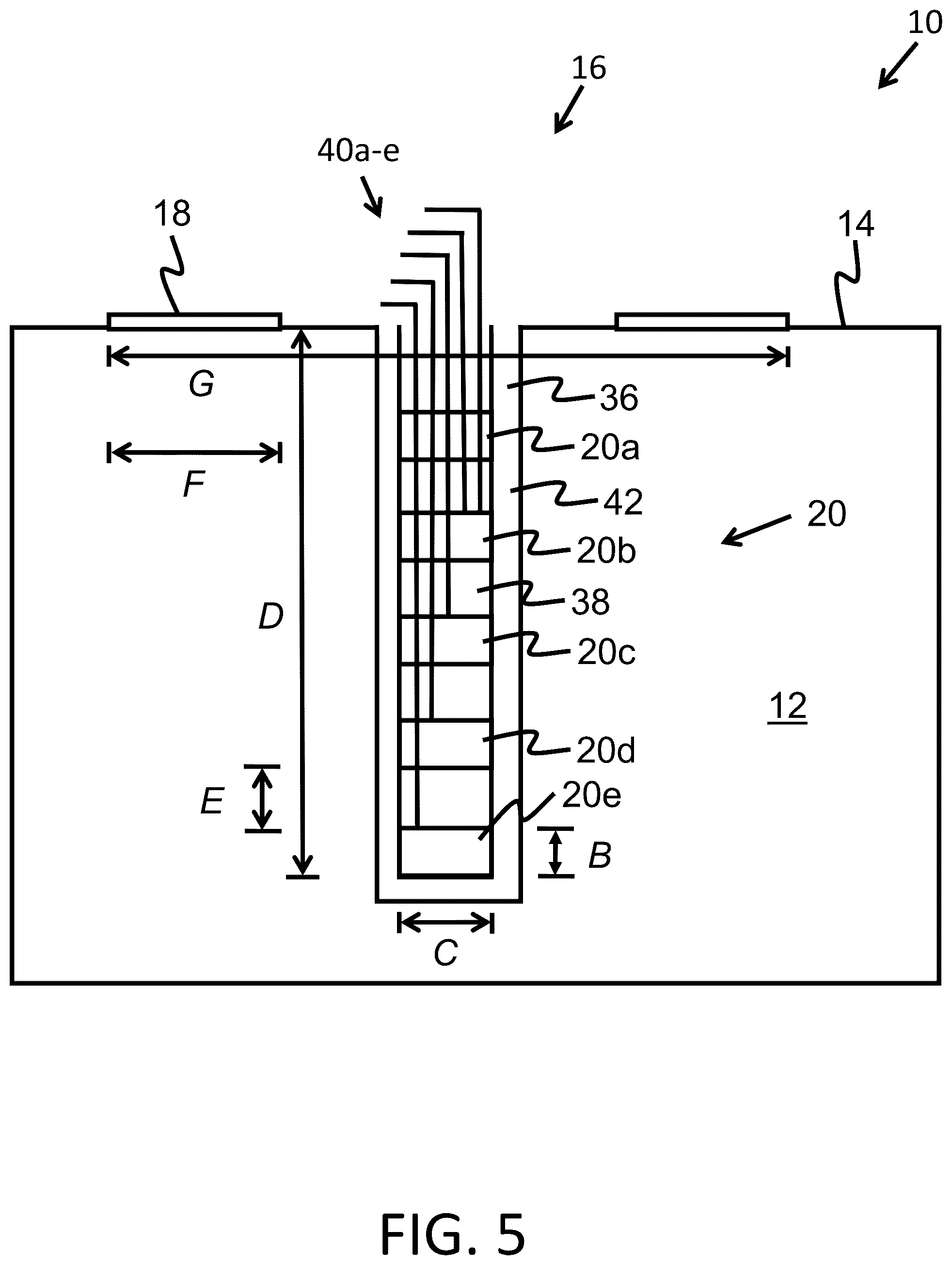 Patent US12107636 Figure 5 – System and method for generating electric based non-linear waves in natural terrestrial environments