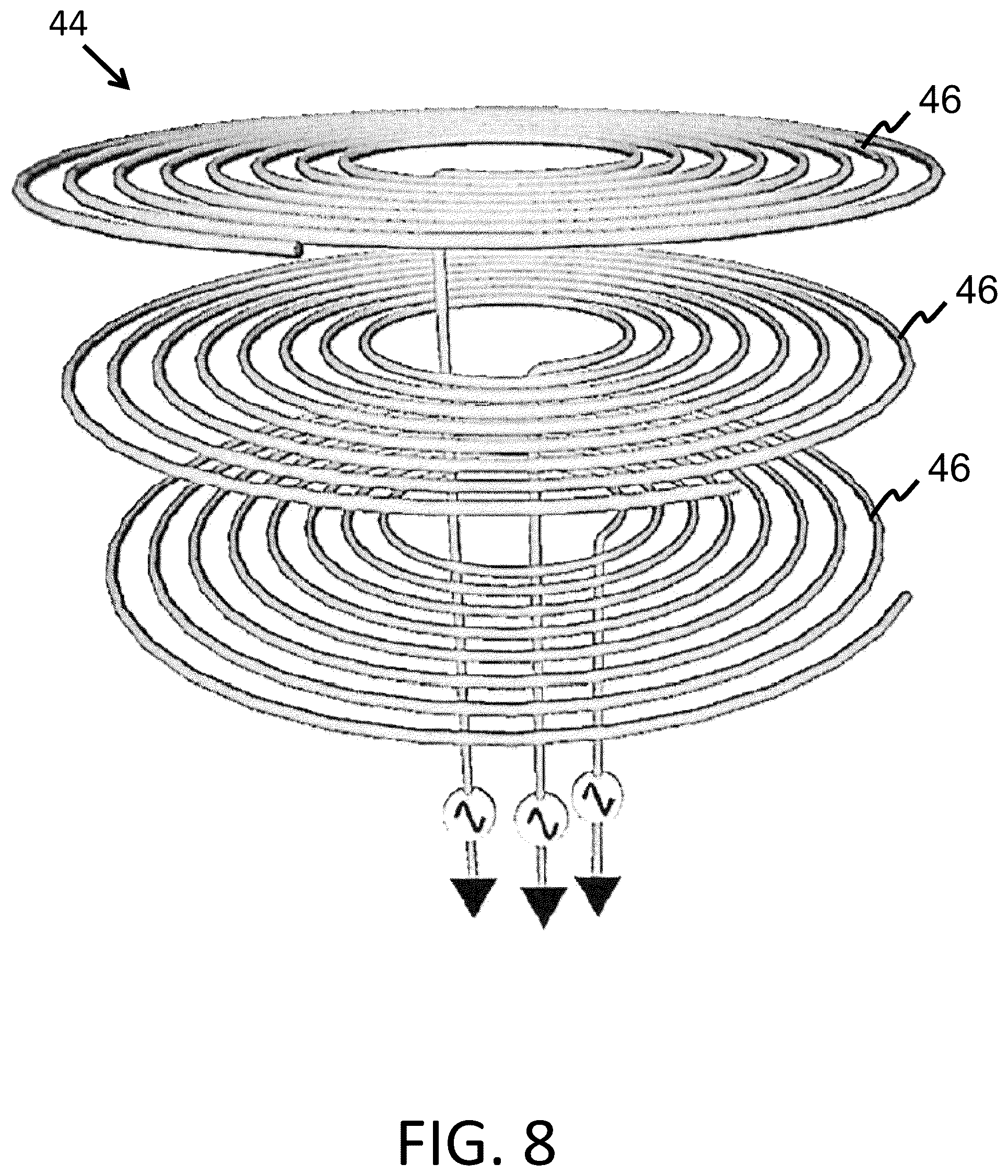 Patent US12107636 Figure 8 – System and method for generating electric based non-linear waves in natural terrestrial environments