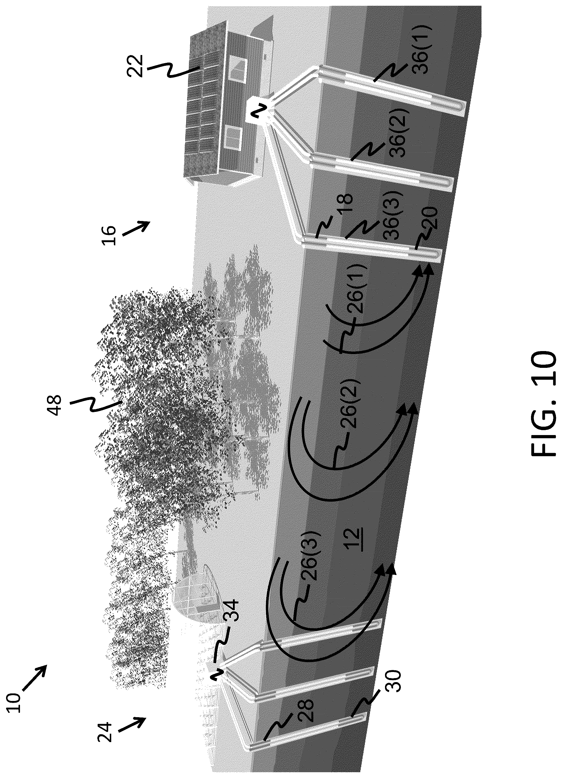 Patent US12107636 Figure 10 – System and method for generating electric based non-linear waves in natural terrestrial environments