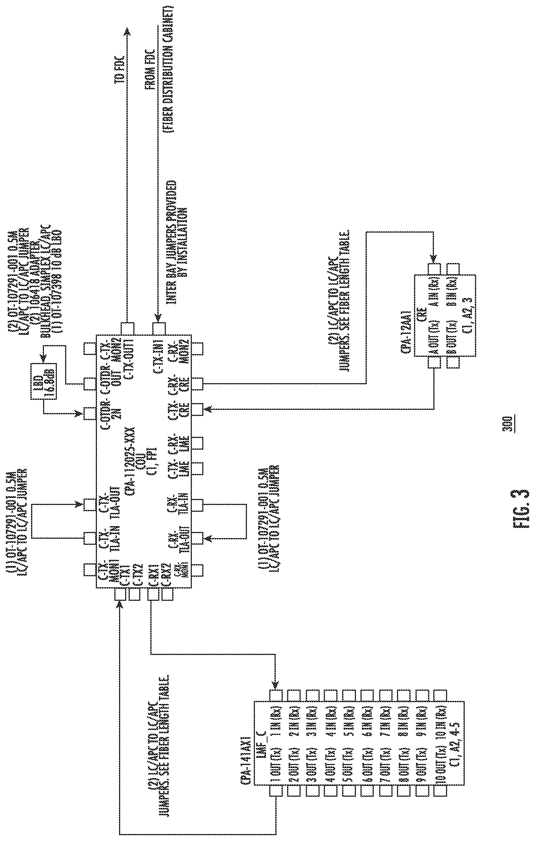 Patent US12107637 Figure 3 – Terminal line interface module for undersea open cable system access