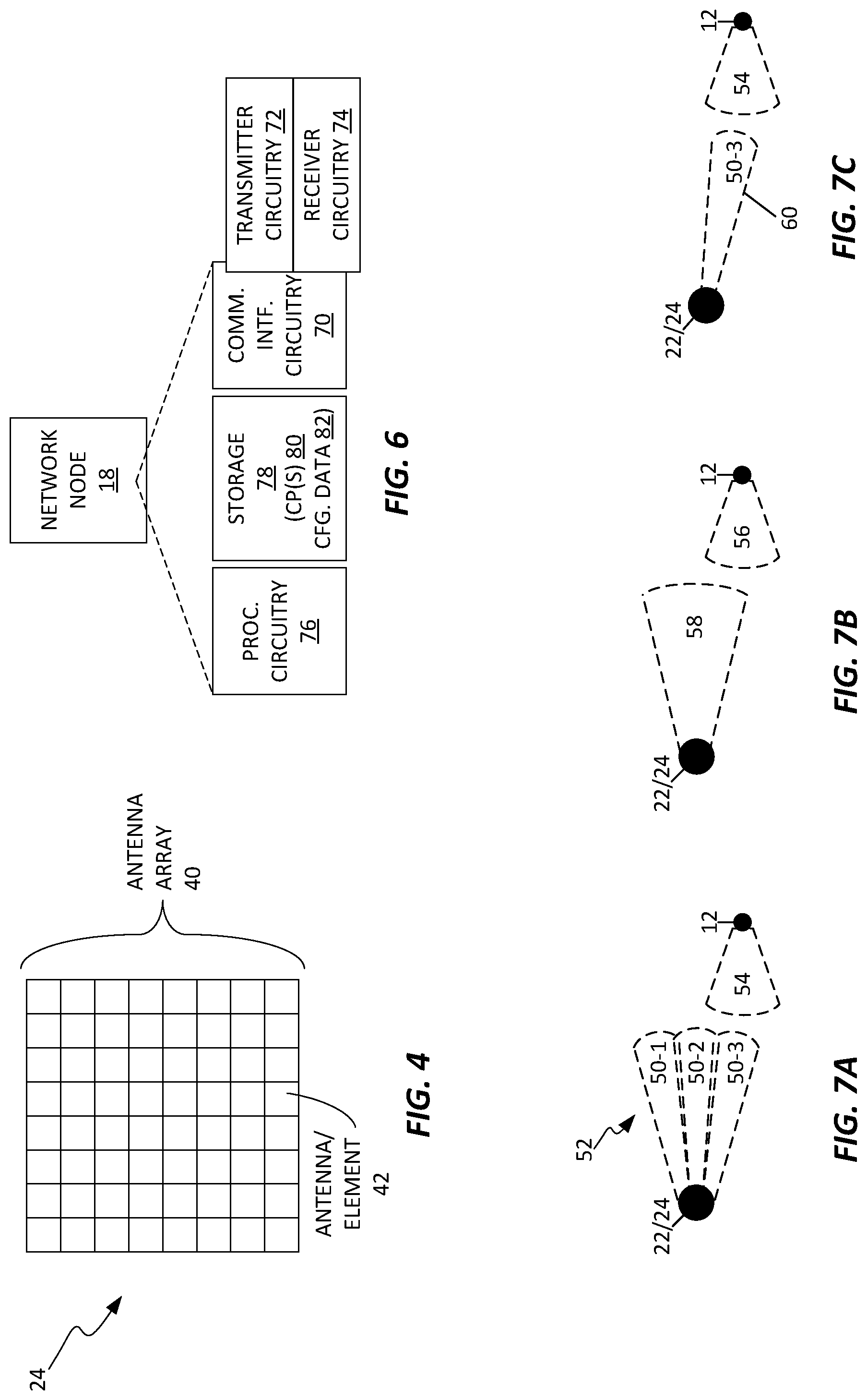Patent US12107657 Figure 5 – Method and apparatus for beam selection in a wireless communication network